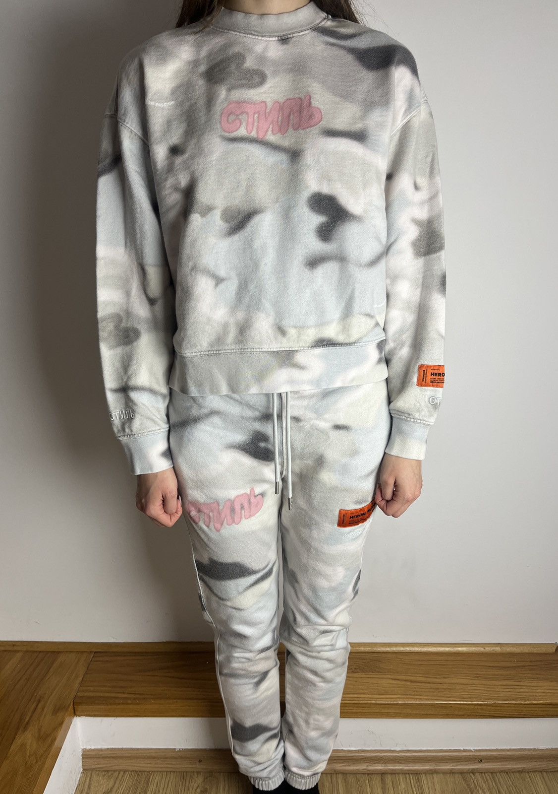 Heron Preston Heron Preston Camouflage Track Suit Pants Sweatshirt Size XS / US 0-2 / IT 36-38 - 2 Thumbnail
