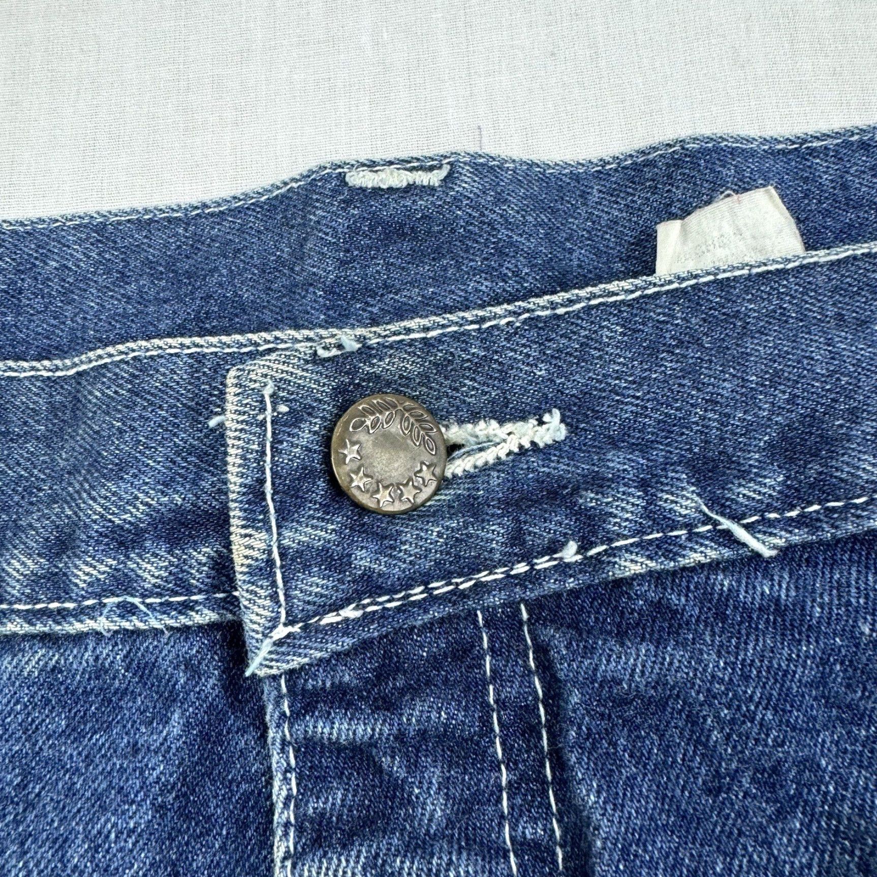 Vintage VINTAGE Johnny Blaze Jean Shorts Adult 42 Blue Baggy Grunge Y2K Skater Mens Size US 42 / EU 58 - 5 Thumbnail