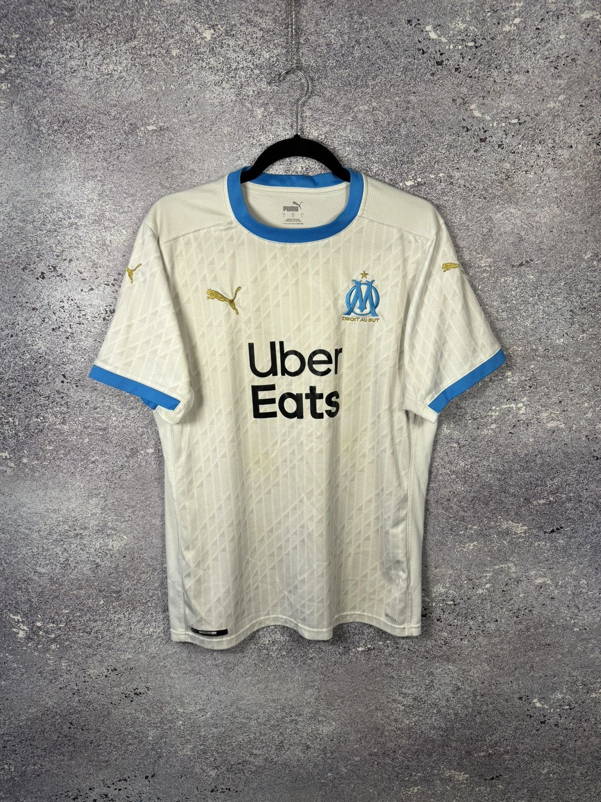 Puma × Vintage Vintage Olympique Marseille 2020/21 Puma Soccer Jersey Large Size US L / EU 52-54 / 3 - 1 Thumbnail