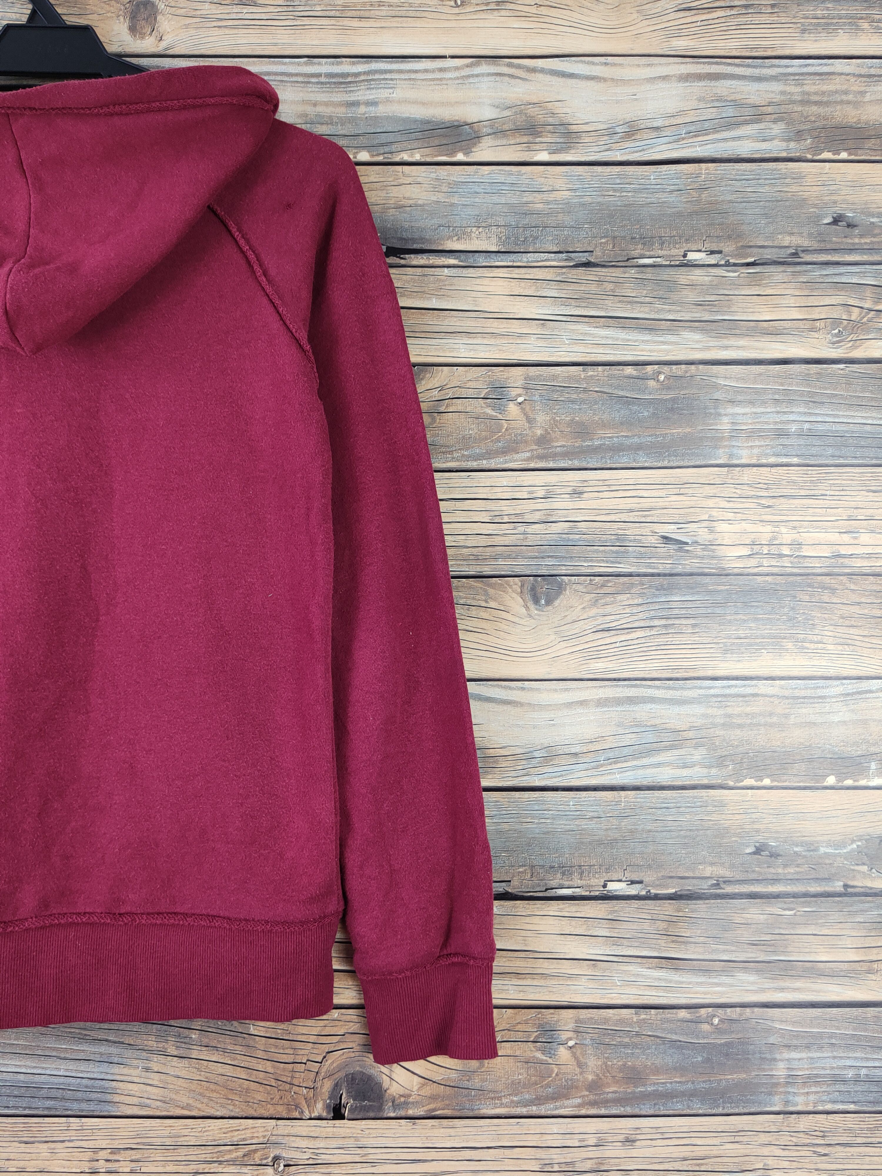 Vintage DL Caperdoni Maroon Hoodie Sweatshirts #548 Size M / US 6-8 / IT 42-44 - 10 Thumbnail
