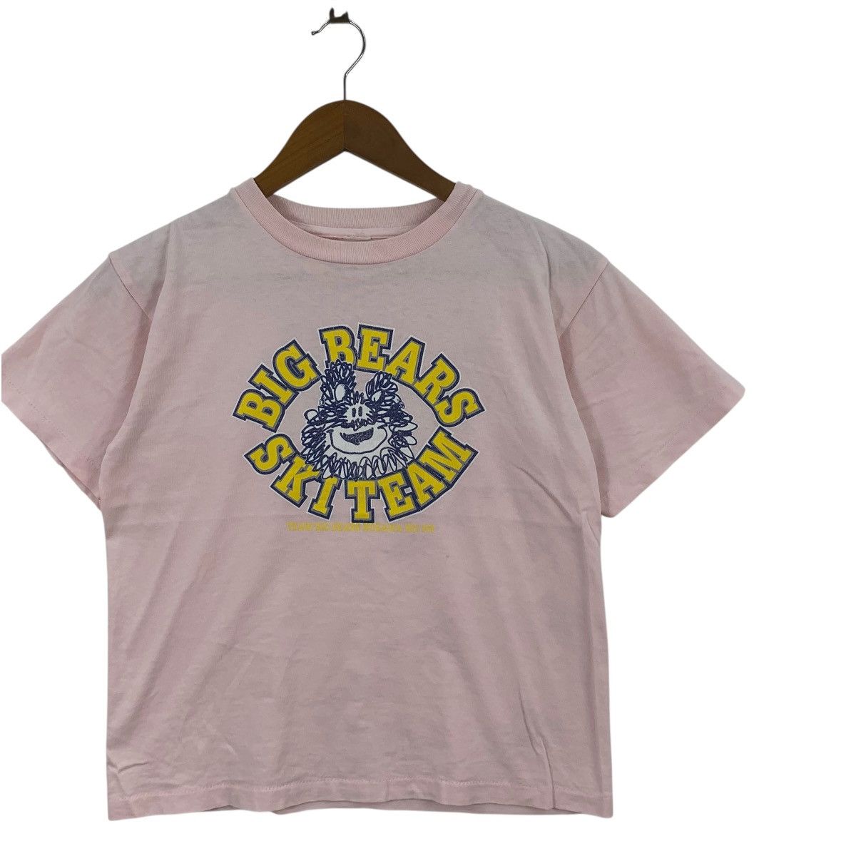 Other Vintage BIG BEARS PINK Ski Team College Tee Shirt Top Size S / US 4 / IT 40 - 4 Thumbnail