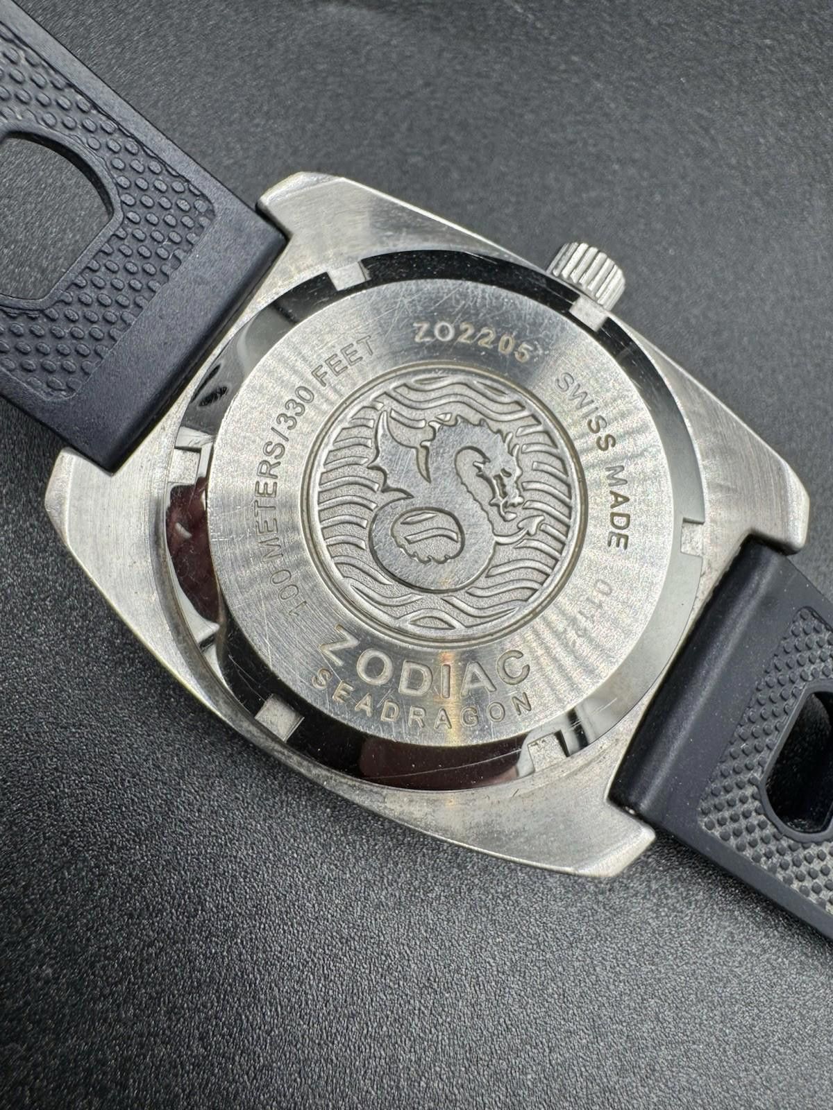 Other Rare ZODIAC " Sea Dragon " ZO2205 Quartz Swiss Men's Watch w Size ONE SIZE - 8 Thumbnail