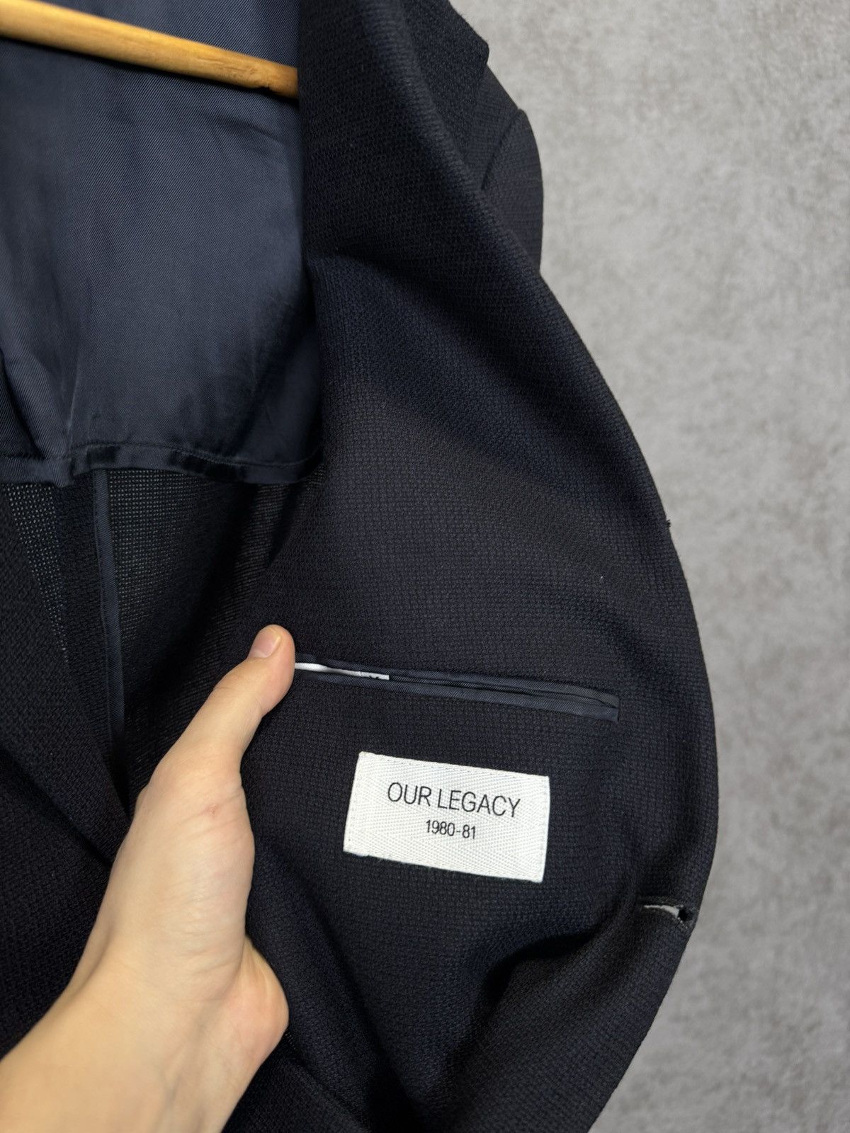 Our Legacy Our Legacy luxury designer blazer Size 46S - 4 Thumbnail
