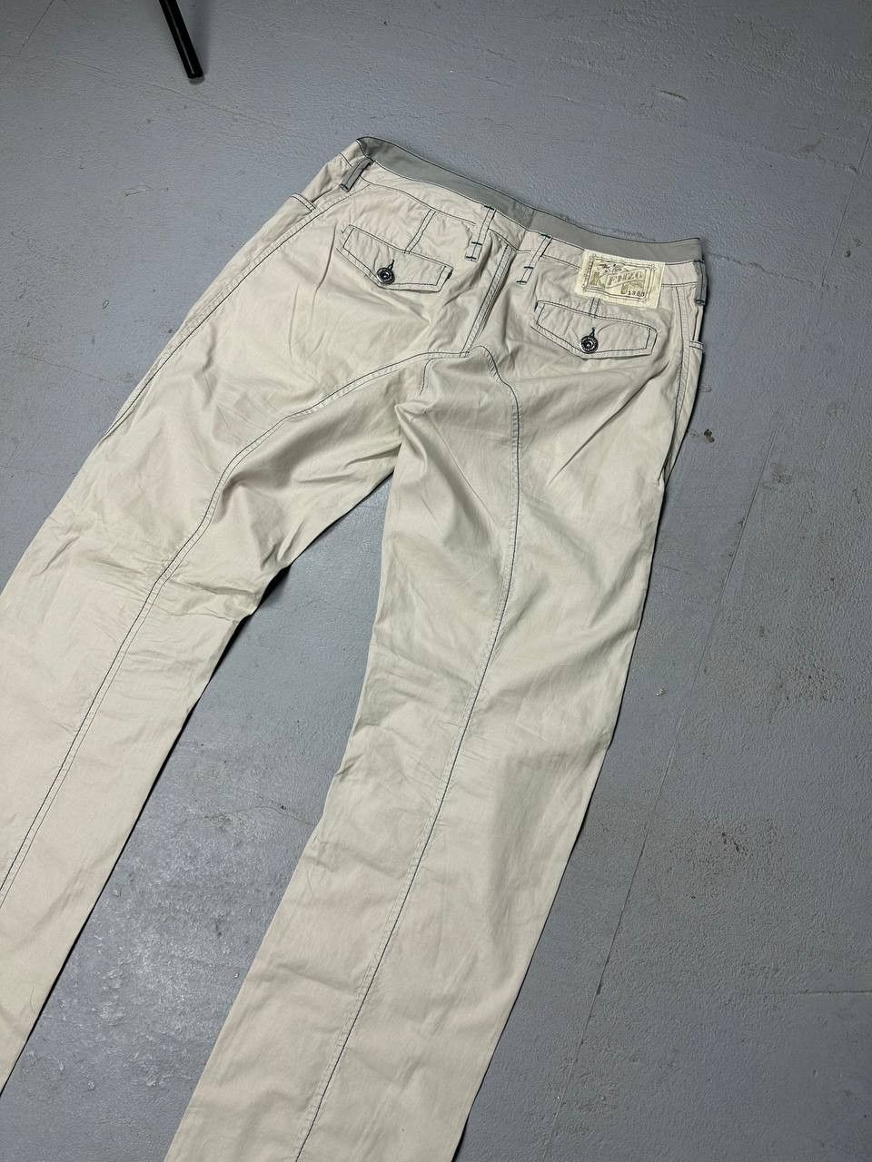 Kenzo Archive Kenzo Homme Engineered Arc Fit Baggy Pants Size US 34 / EU 50 - 2 Thumbnail