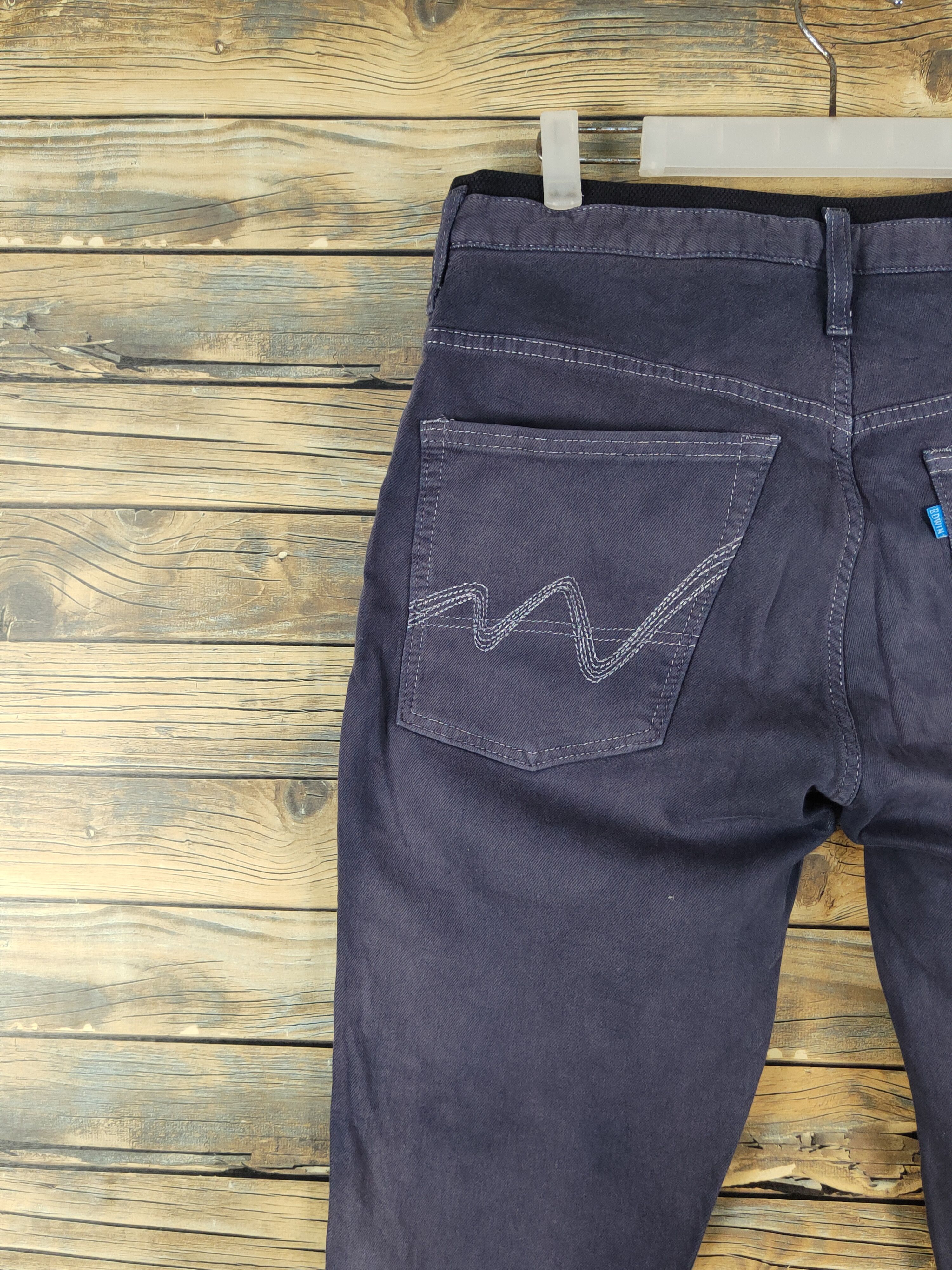 Edwin Edwin Navy Faded Distressed Jerseys Jeans #W1715 Size US 31 - 10 Thumbnail