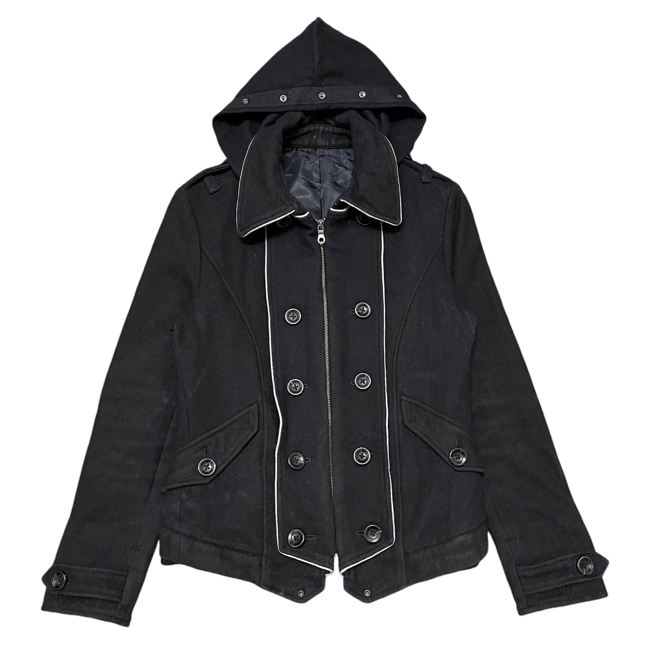 ジャケット・アウター archive PPFM wool napoleon jacket y2k archive PPFM wool napoleon jacket y2k