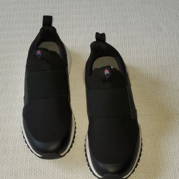 Champion Champion Step & Flex Slipon Black Athletic Sz. 10 Shoes Snea Size US 10 / EU 43 - 2 Thumbnail