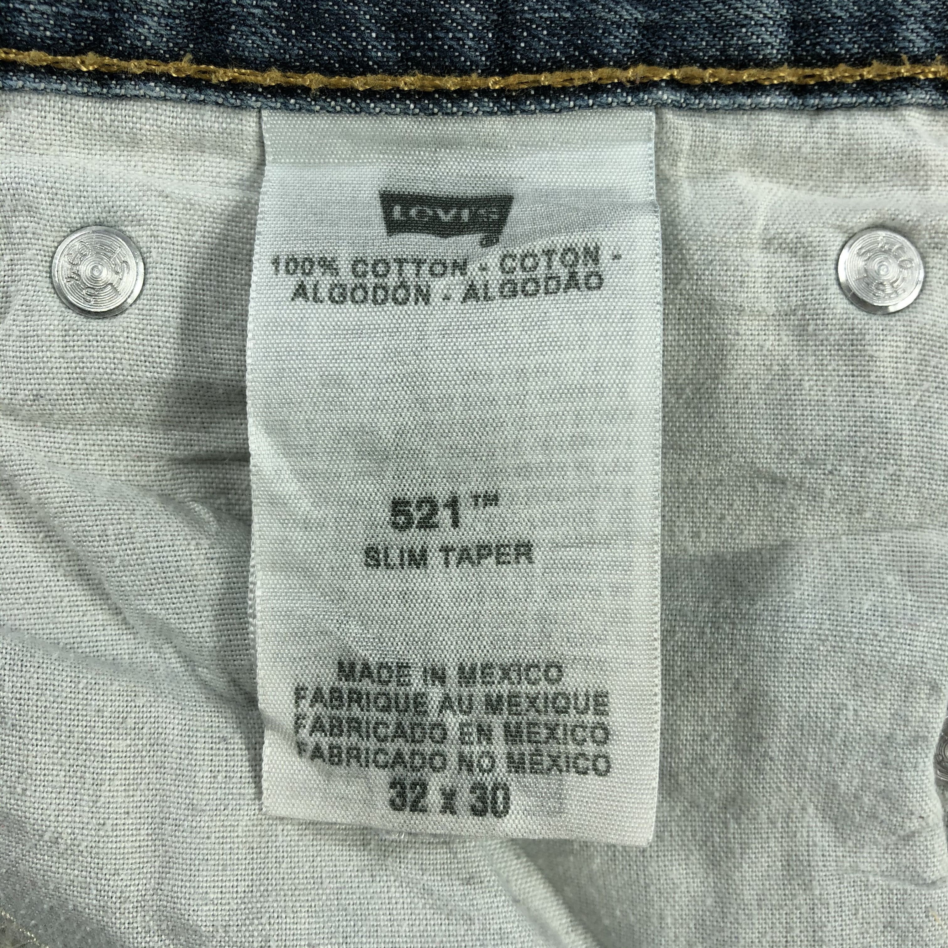 Levi's × Vintage Vintage Blue Wash Levis 521 Jeans-JM2867 Size US 33 - 12 Thumbnail