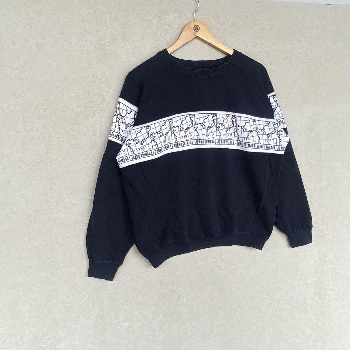 Other Vintage Junko Shimada Crewneck Sweatshirt Black Size M Size US M / EU 48-50 / 2 - 3 Thumbnail
