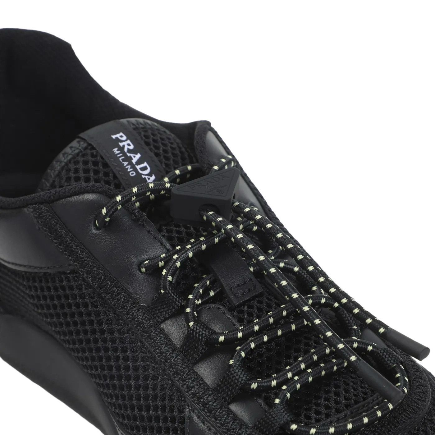 Prada PRADA Allacciate Black Sneakers New (Men's size:10;) Size US 10 / EU 43 - 4 Thumbnail