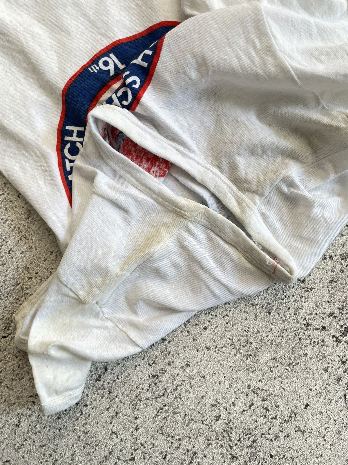 Vintage Vintage 70s Mobil Wrestling US Japan School Shirt Fitted Tee Size US S / EU 44-46 / 1 - 6 Thumbnail