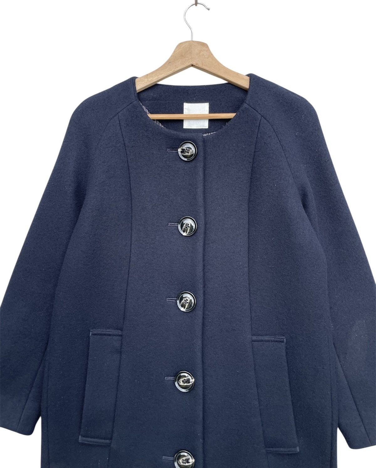 ABAHOUSE 🔥Accept Binding Offer🔥Abahouse Wool Coat With Button Closure Size S / US 4 / IT 40 - 4 Thumbnail