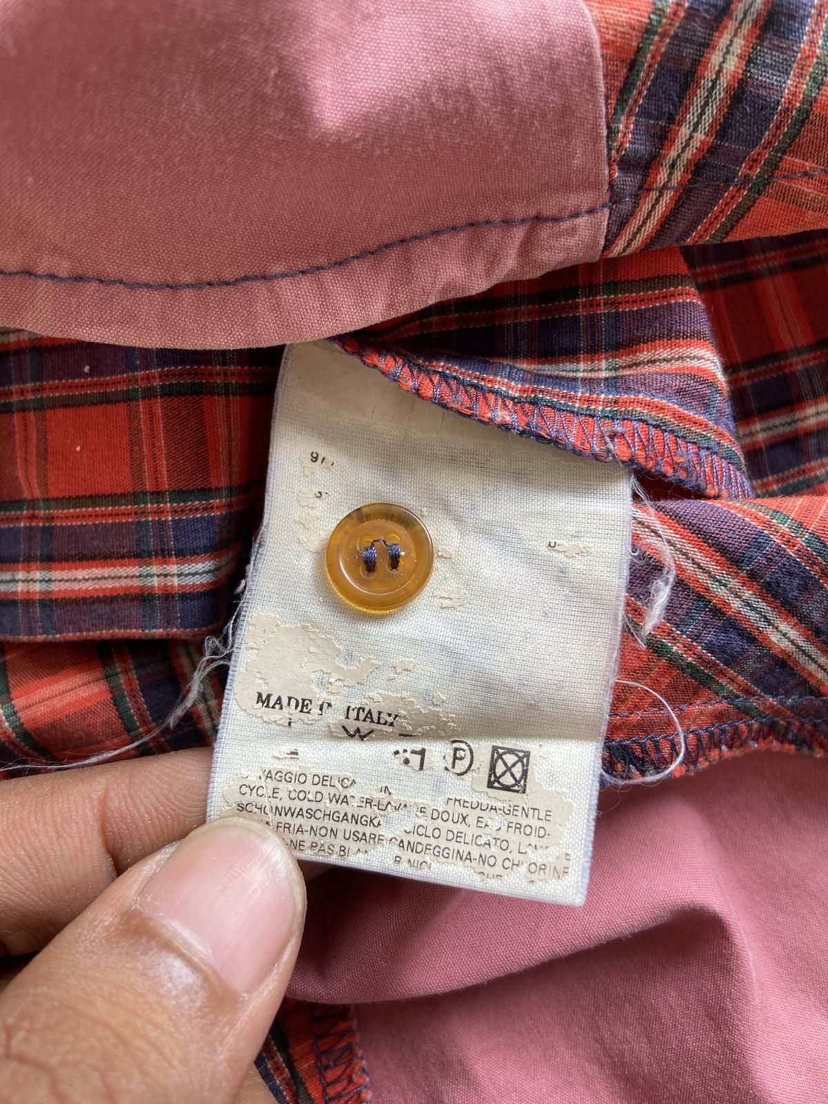 Vivienne Westwood 2000s Vivienne Westwood Man - Asymmetrical Patchwork Shirt Size US L / EU 52-54 / 3 - 6 Thumbnail