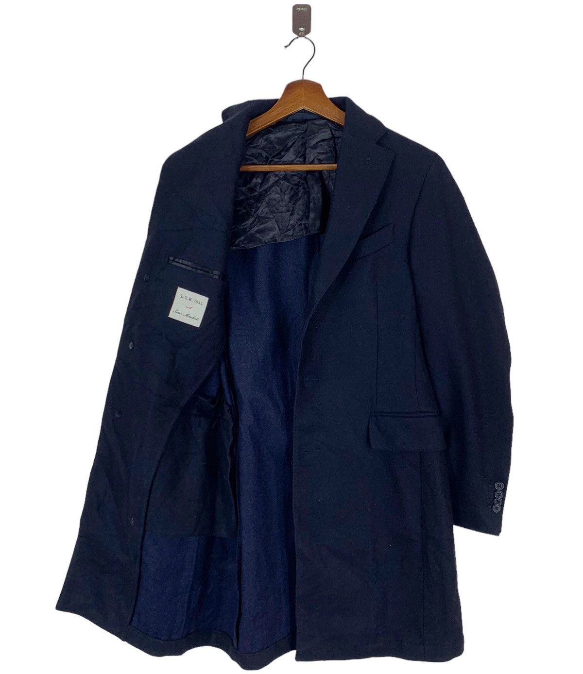 L.B.M. 1911 VINTAGE L.B.M 1911 WOOL OVERCOAT Size M / US 6-8 / IT 42-44 - 7 Thumbnail