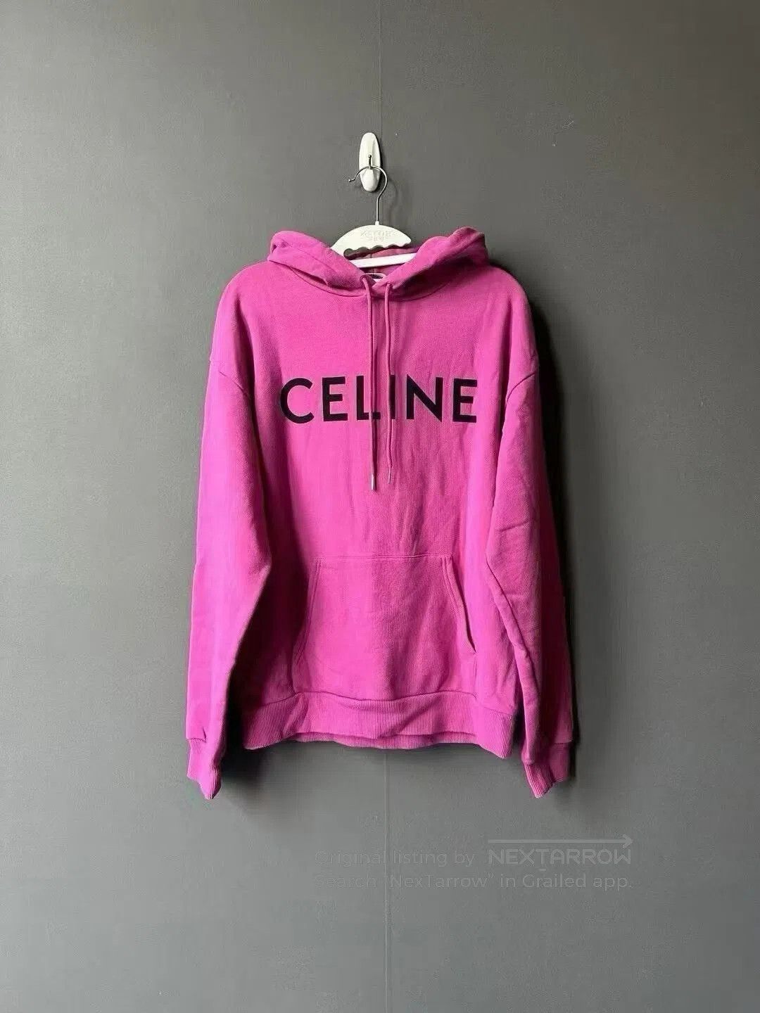 Celine Celine Pink Logo Hoodie. Size S / US 4 / IT 40 - 1 Thumbnail