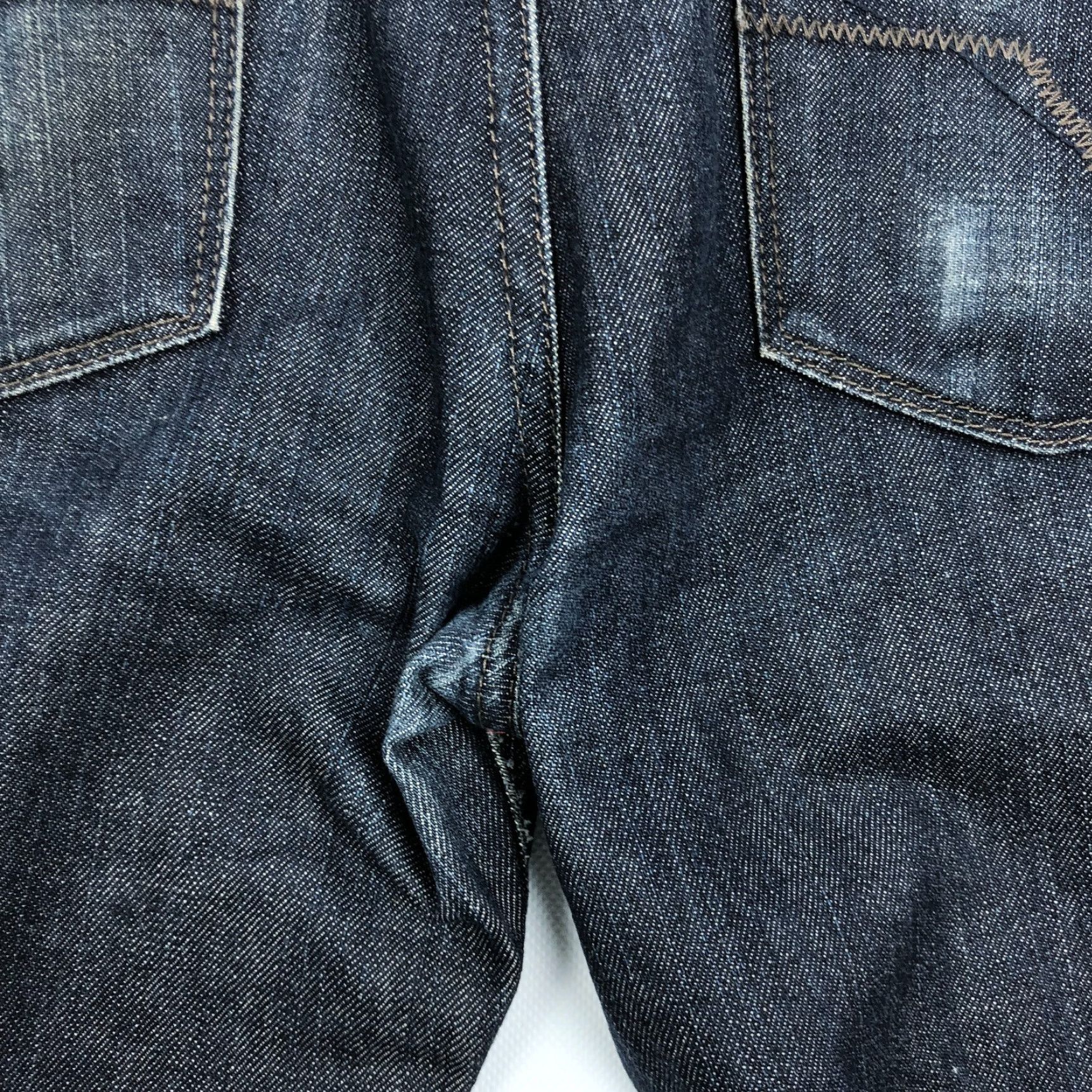 Guess Guess Jeans Mens Jeans 33x33 Blue Denim Pants Lincoln Slim Straight Distressed 5-Pocket Mens Regular Standard Fit WW00 Size US 33 - 6 Thumbnail
