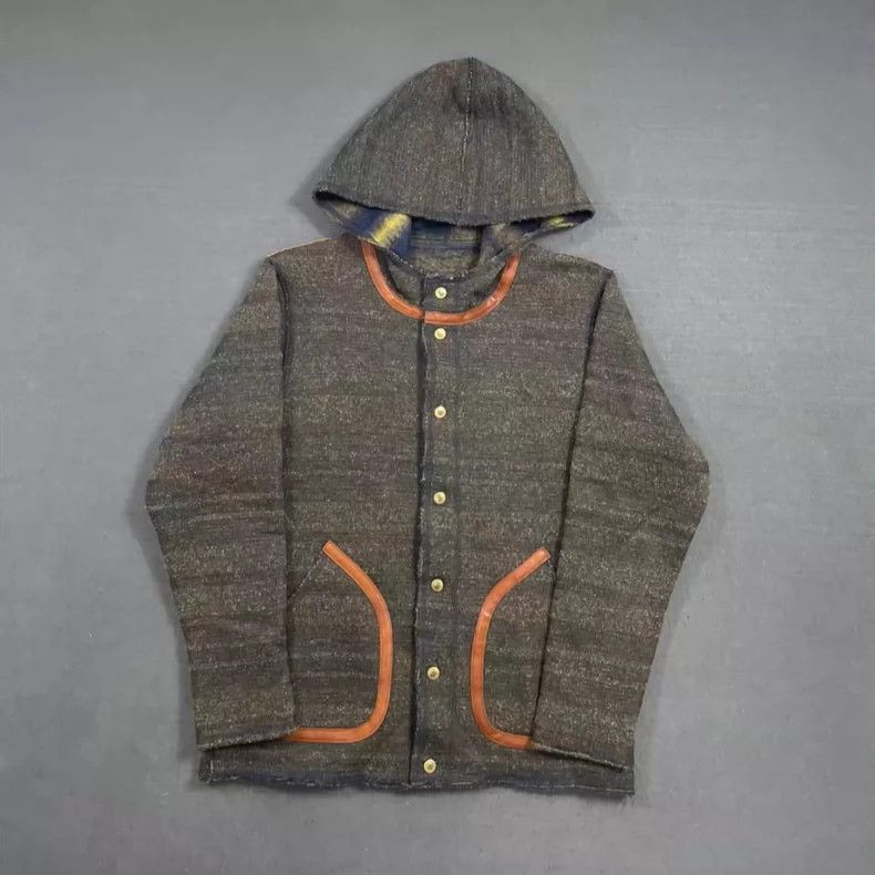 Kapital Vintage Carpet Fabric Retro Jacket with Hood Size US M / EU 48-50 / 2 - 1 Thumbnail