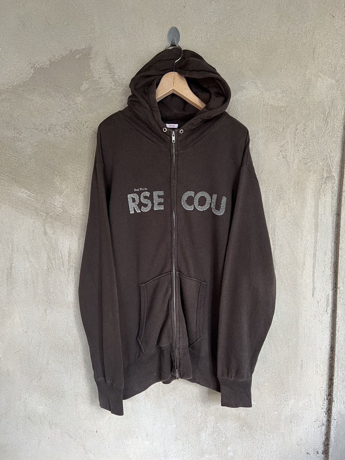Japanese Brand Japanese Brand Real Words Hoodies Size US L / EU 52-54 / 3 - 2 Thumbnail