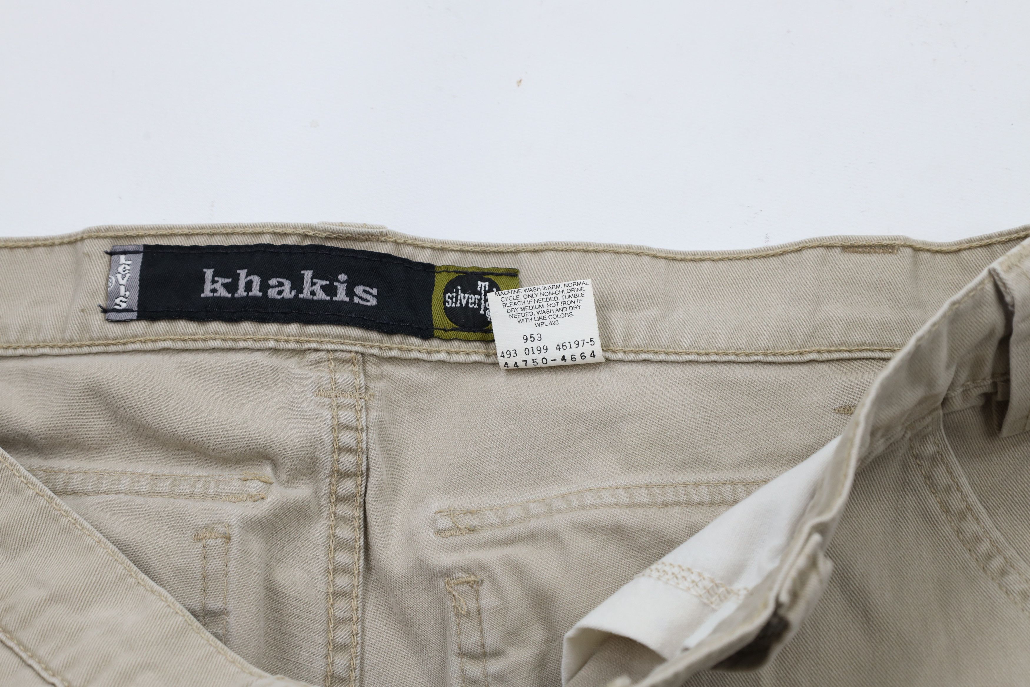 Levi's × Vintage Vintage 90s Levis SilverTab Loose Fit Wide Leg Cargo Pants Size US 36 / EU 52 - 9 Thumbnail