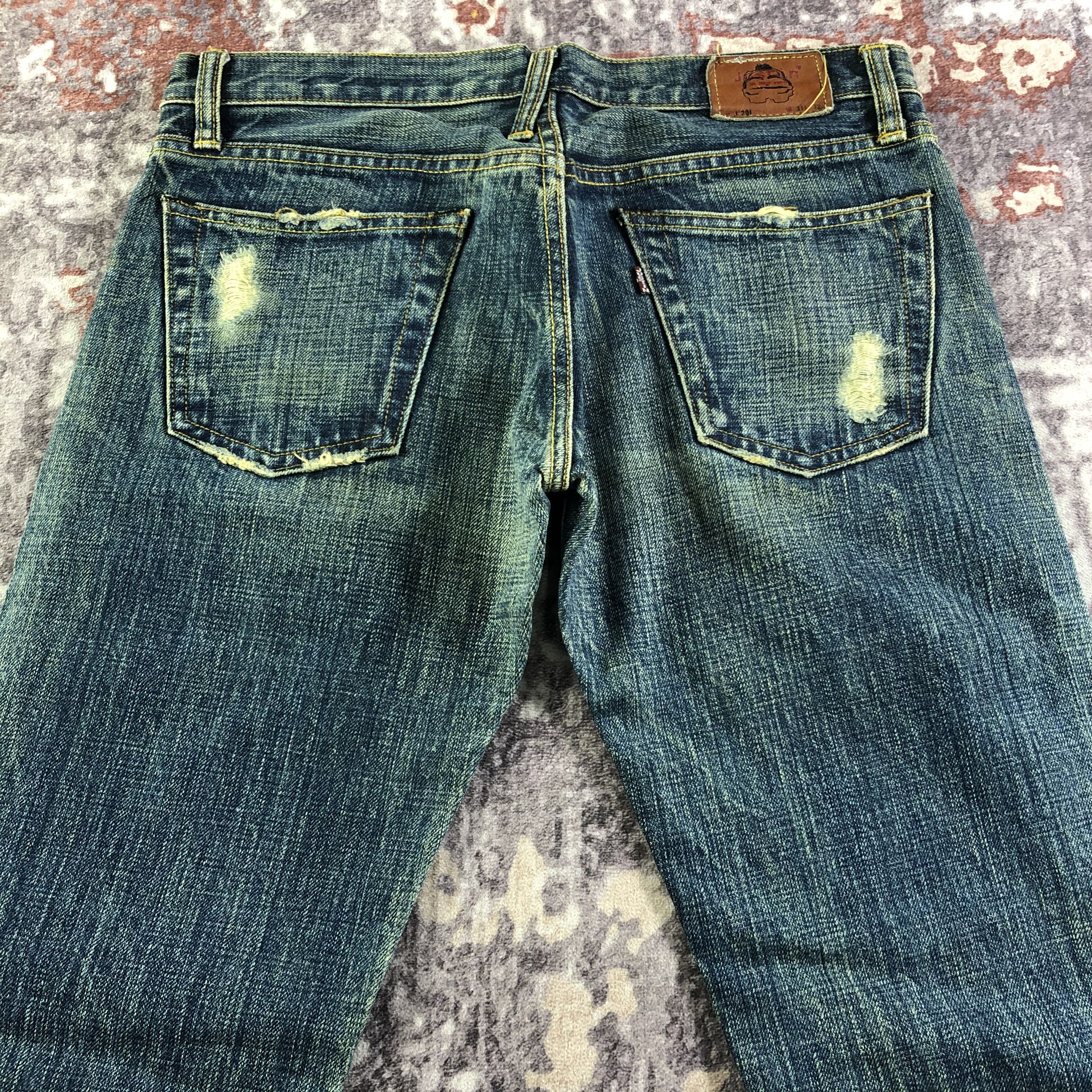 Justin Vintage Redline Justin Jeans-JM3547 Size US 32 / EU 48 - 5 Thumbnail