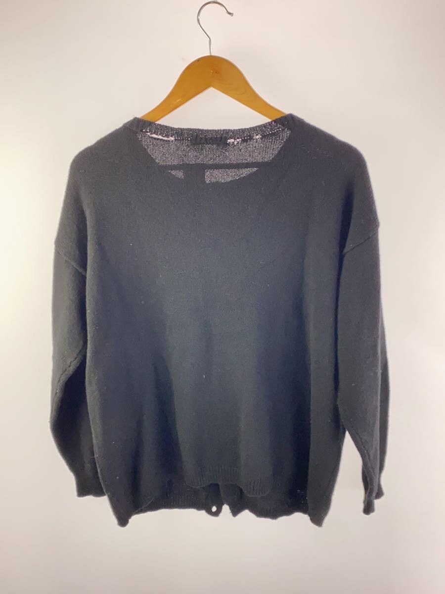 Yohji Yamamoto Flower Stitch Wool Knit Cardigan Size M / US 6-8 / IT 42-44 - 2 Thumbnail