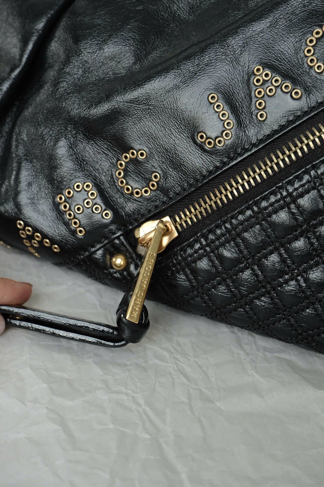 Marc Jacobs Marc Jacobs Irina Leather Handbag Size ONE SIZE - 6 Thumbnail