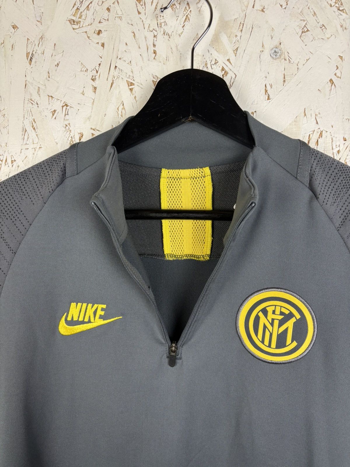 Nike Nike Inter Milan 2019/20 Dry Strike Drill Jersey Grey S Size US S / EU 44-46 / 1 - 6 Thumbnail