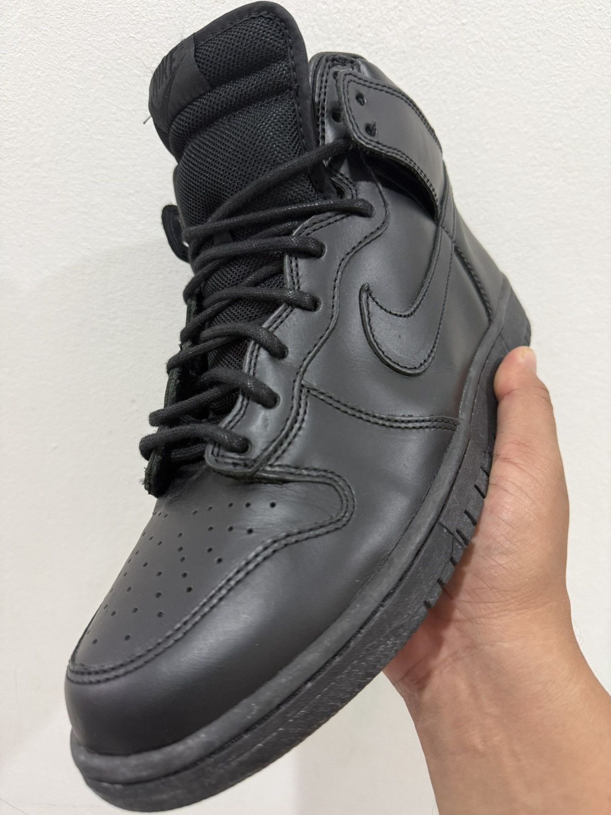 Nike 2003 NIKE DUNK HIGH Black Noir Size US 10 / EU 43 - 8 Thumbnail