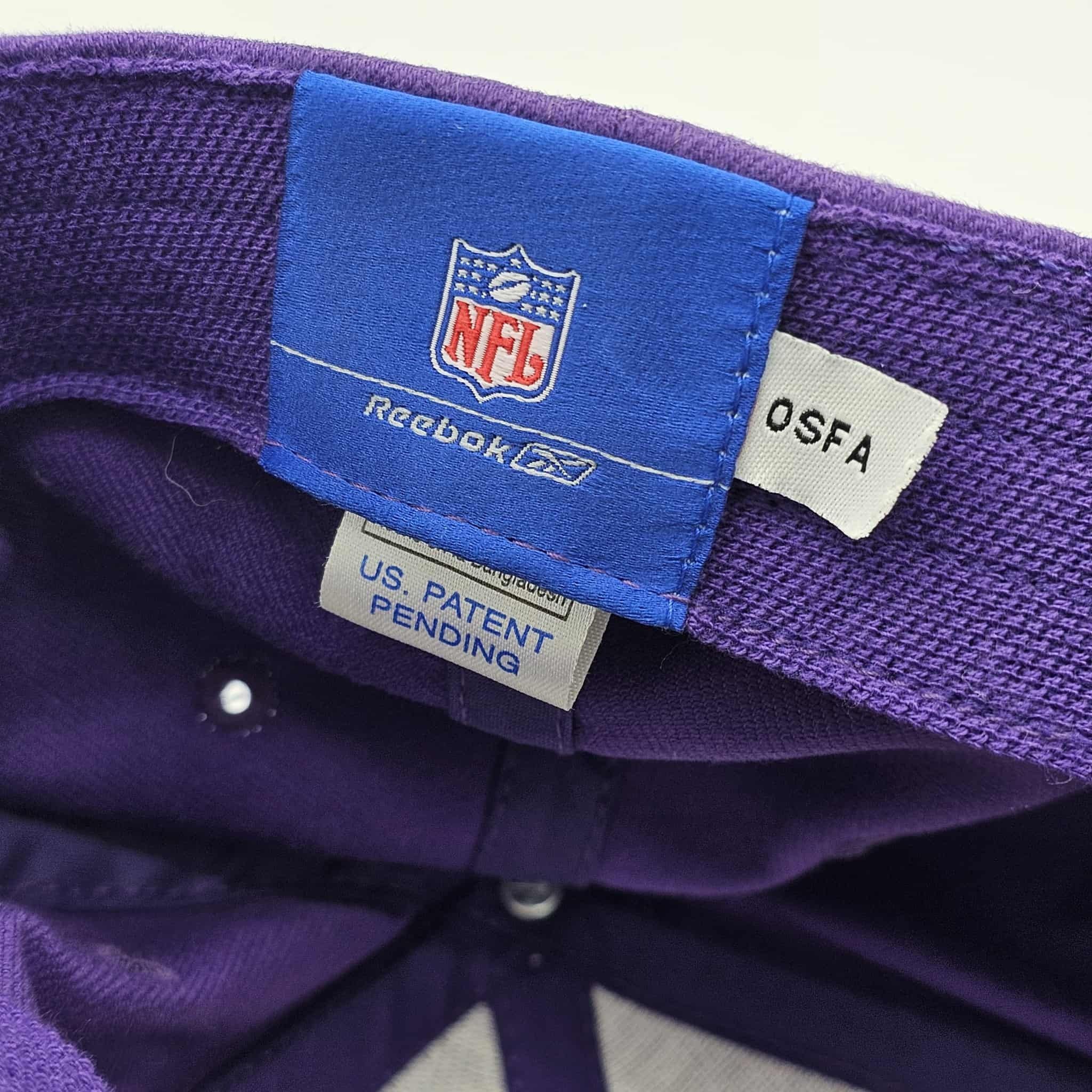 NFL Minnesota Vikings Vintage Y2K Reebok NFL Football Hat Size ONE SIZE - 6 Thumbnail