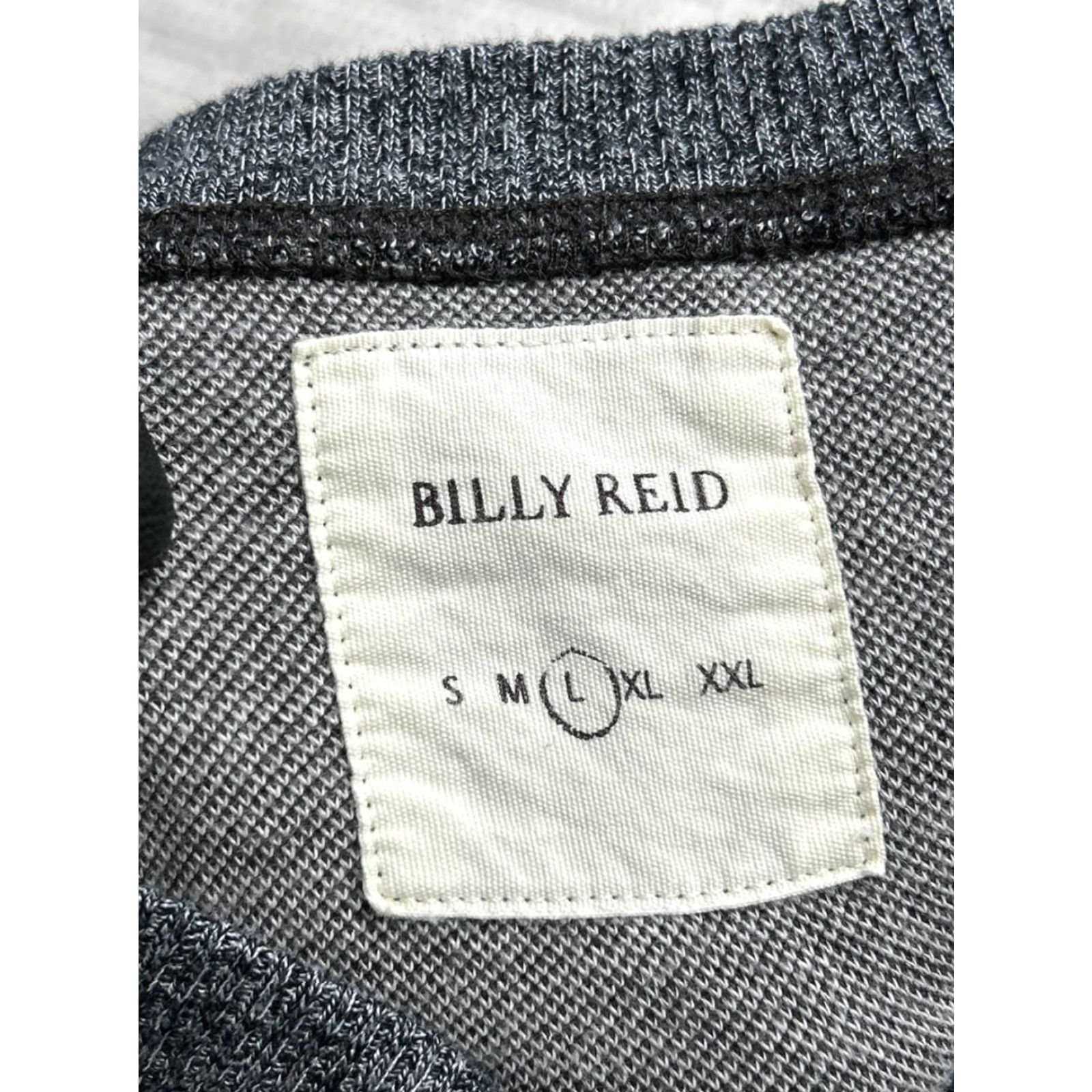 Billy Reid Billy Reid Sweater Mens Large Gray Cotton Knit Pullover Size US L / EU 52-54 / 3 - 3 Thumbnail