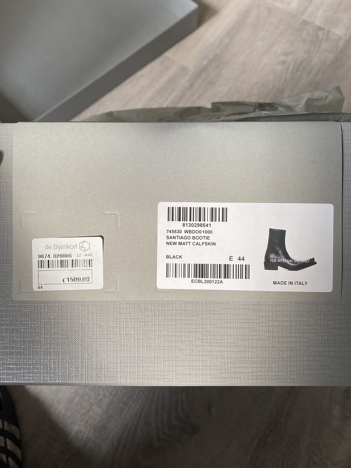 Balenciaga EU44 Santiago Boots Size US 11 / EU 44 - 5 Thumbnail
