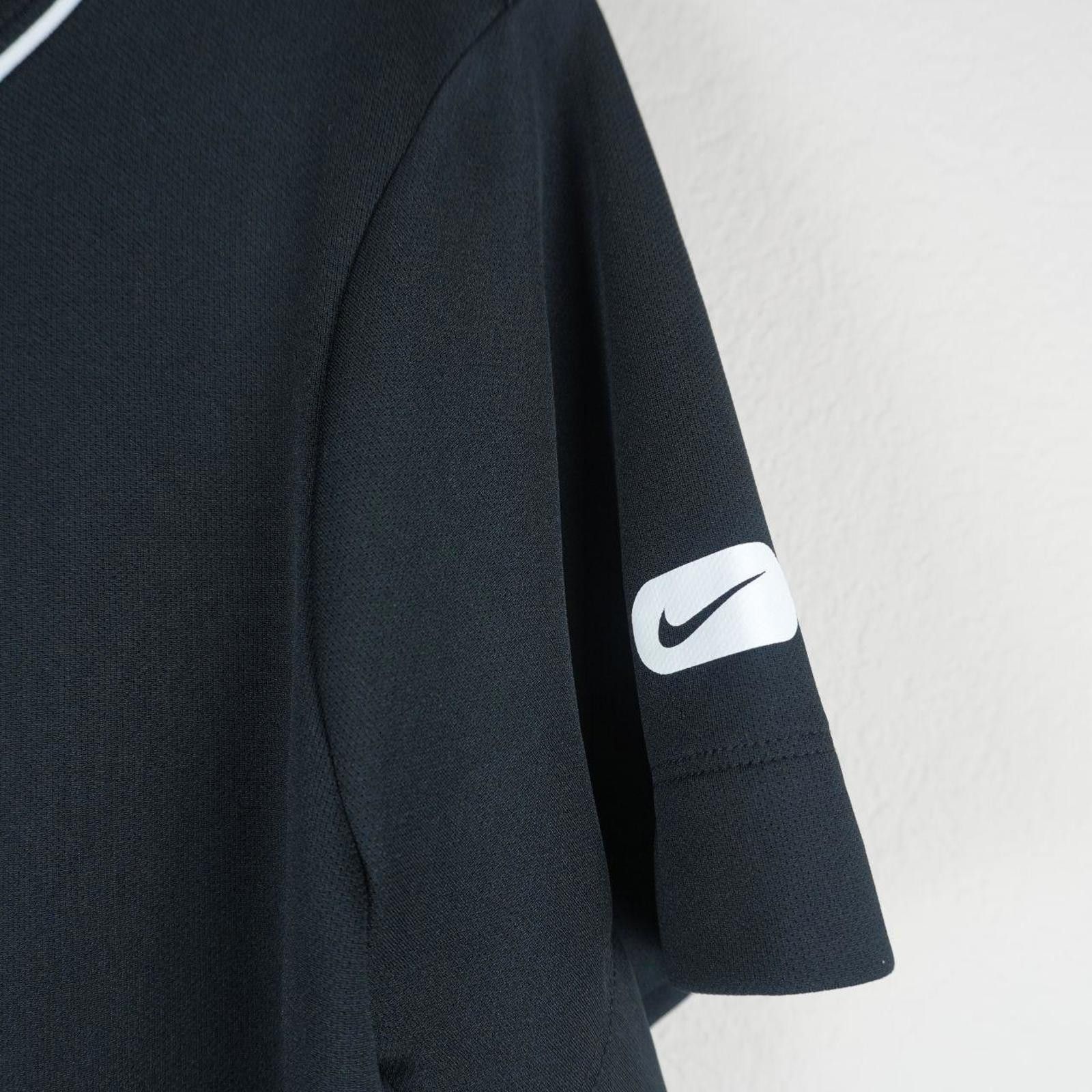 Nike Nike Shirt Kid's XL Black Dri Fit Baseball Size US XXS / EU 40 - 3 Thumbnail