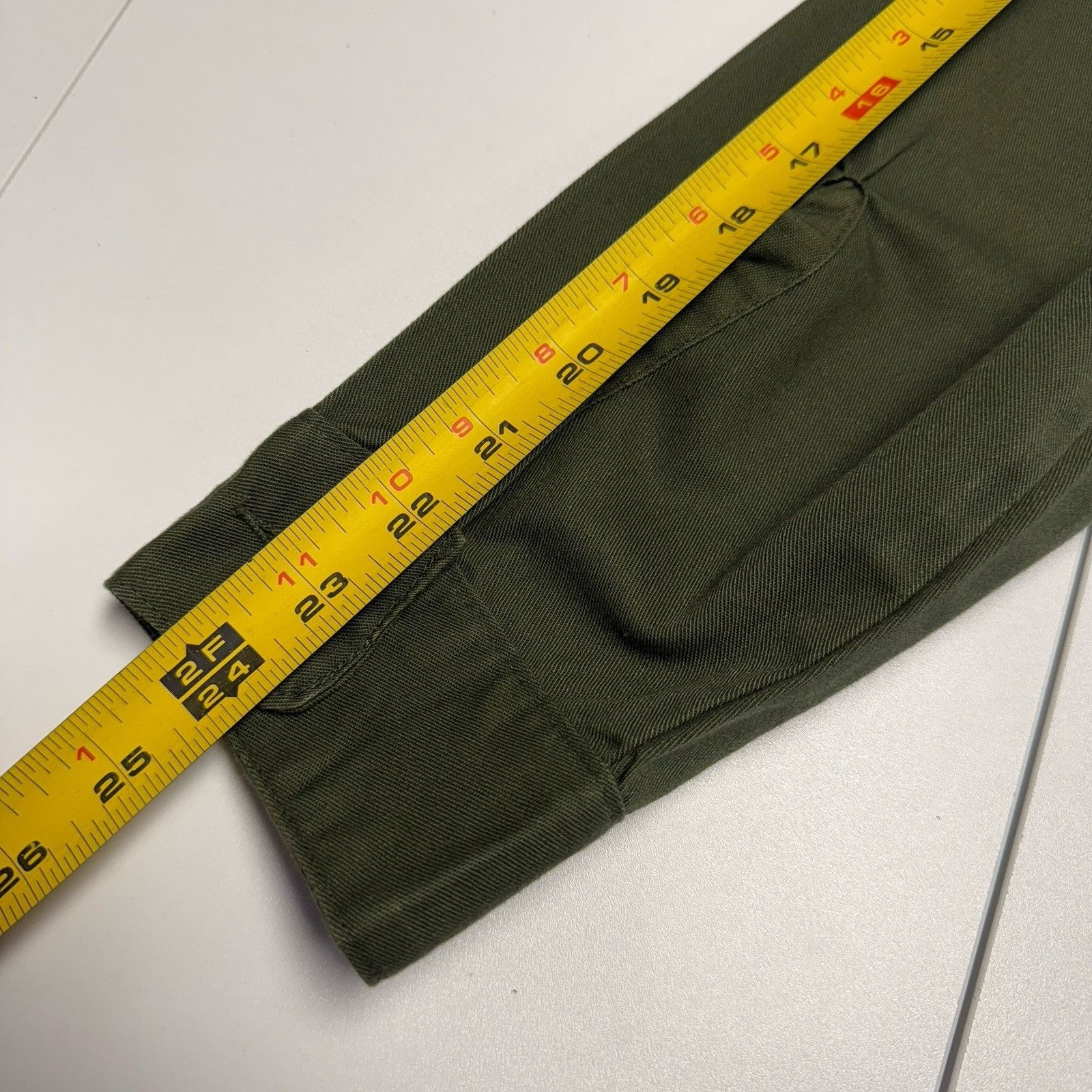 Vintage OG-507 US Air Force Military Shirt Mens 15.5x33 Vintage 70s Size US L / EU 52-54 / 3 - 13 Thumbnail