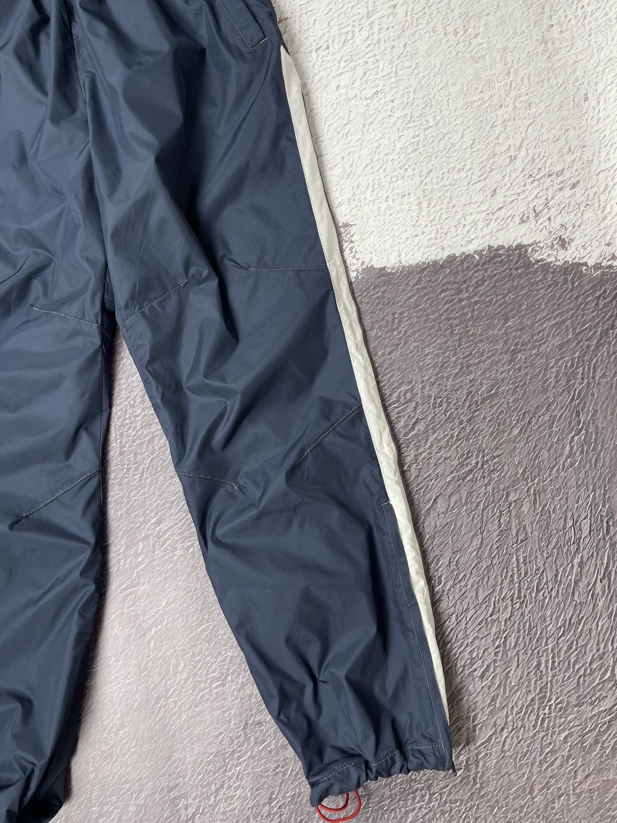 Reebok Reebok DMX vintage nylon drill baggy fit track pants navy Size US 34 / EU 50 - 8 Thumbnail