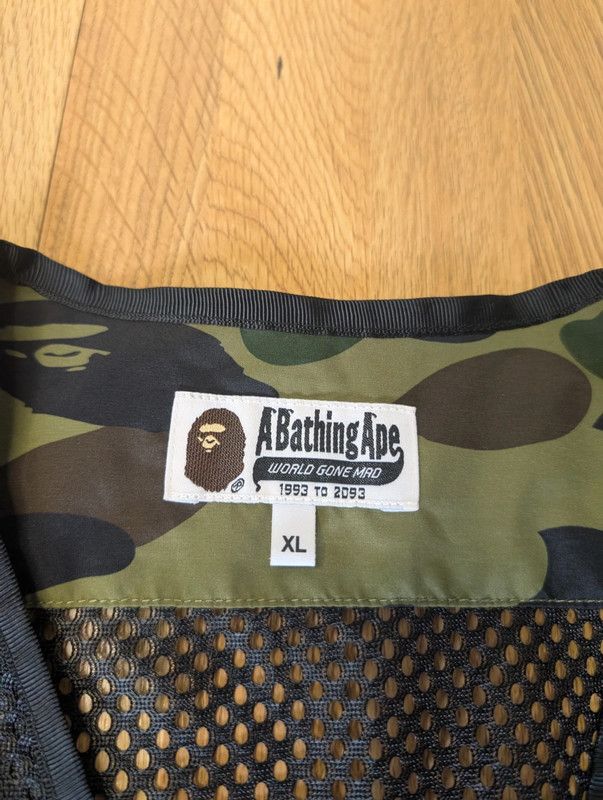 Bape BAPE Sleeveless Hunting Jacket - Size XL Size US XL / EU 56 / 4 - 5 Thumbnail