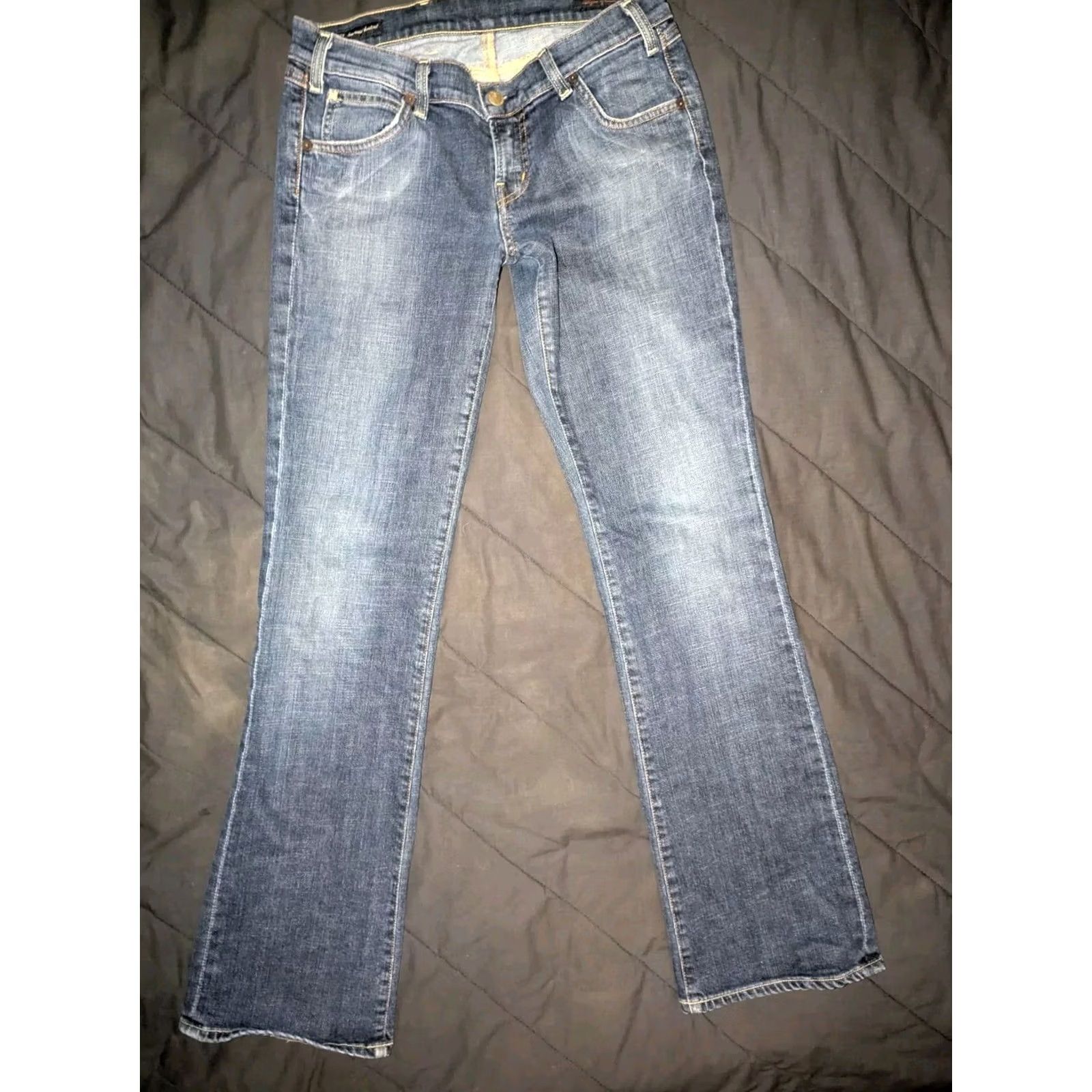 Citizens Of Humanity Citizens of Humanity Jerome Dahan Jeans Flared Women 30 Blue Denim 33.5in USA Style 001-099 Size 30" / US 8 / IT 44 - 3 Thumbnail