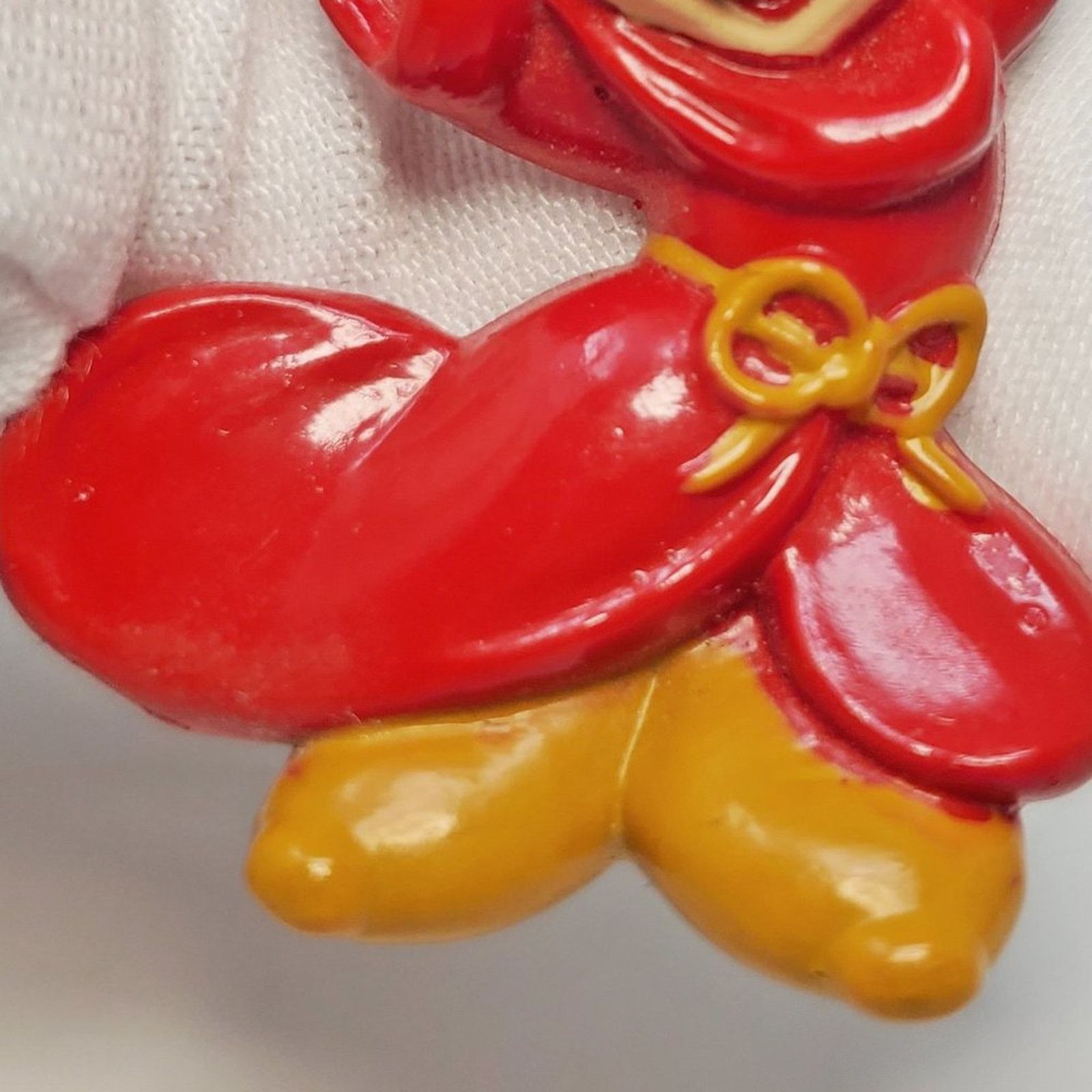 Disney Disney Sorcerer Mickey Mouse 3-D Plastic Button Size ONE SIZE - 3 Thumbnail