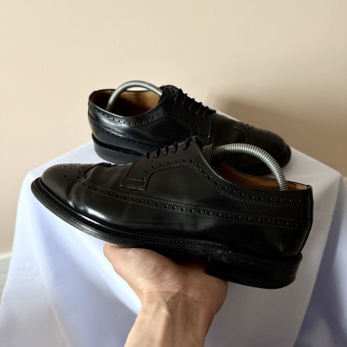 Cheaney Cheaney Broad Black Leather Casual Shoes Size US 9 / EU 42 - 8 Thumbnail