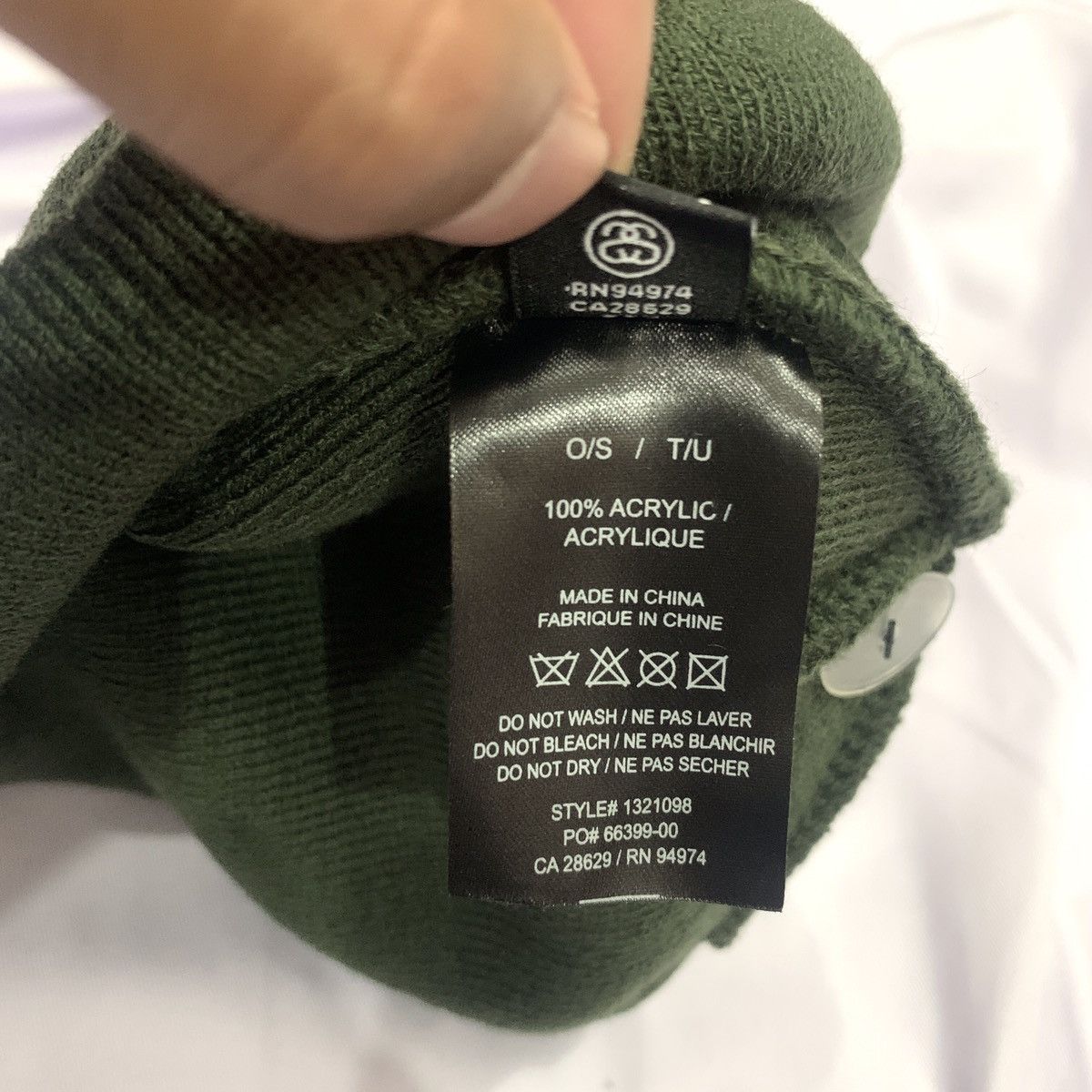 Stussy × Vintage Stussy Jacquard Stripe Skullcap Beanie Size ONE SIZE - 4 Thumbnail
