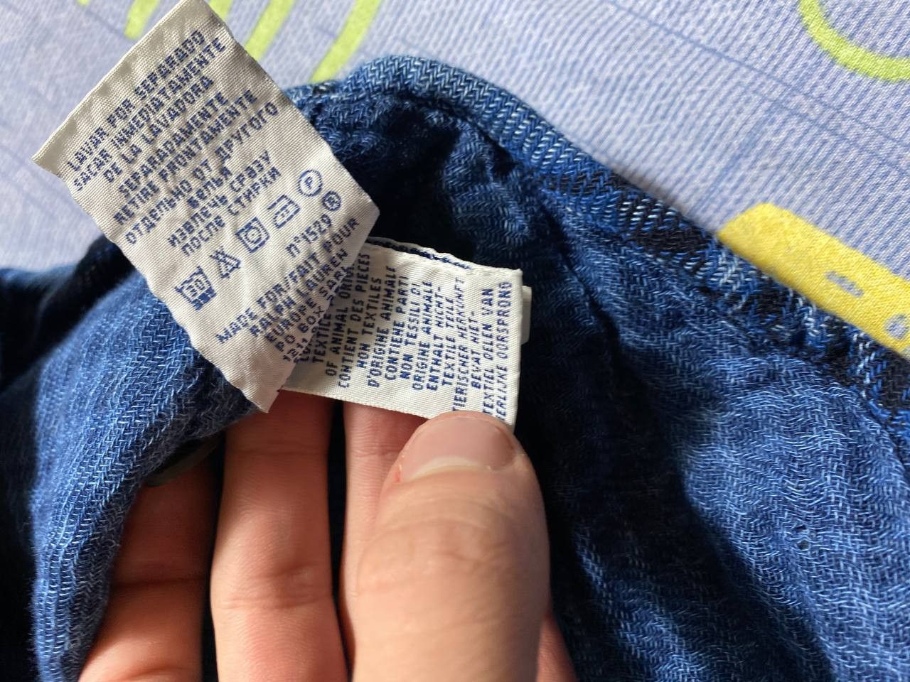 Polo Ralph Lauren × Vintage Vintage shirt Polo Ralph Lauren Size US L / EU 52-54 / 3 - 5 Thumbnail