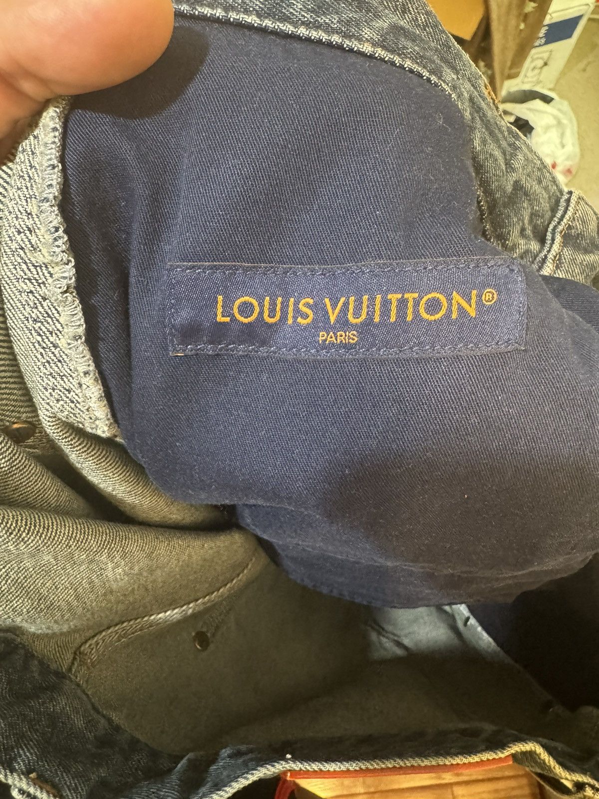 Louis Vuitton Louis Vuitton Carpenter Denim Jeans Size US 34 / EU 50 - 9 Thumbnail