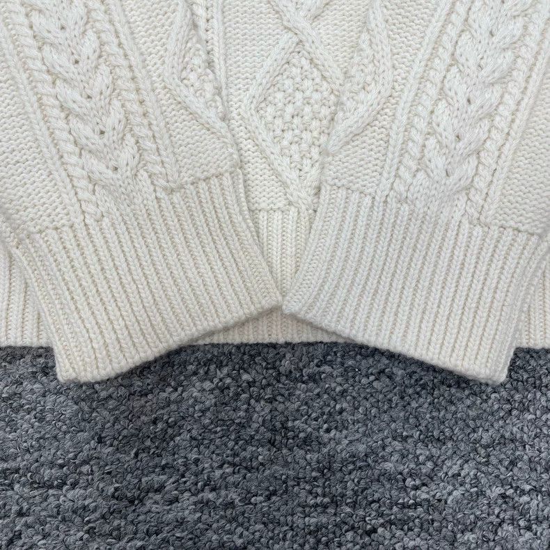 Prada Prada Solid color coarse pattern round-neck pullover long-s Size US M / EU 48-50 / 2 - 4 Thumbnail