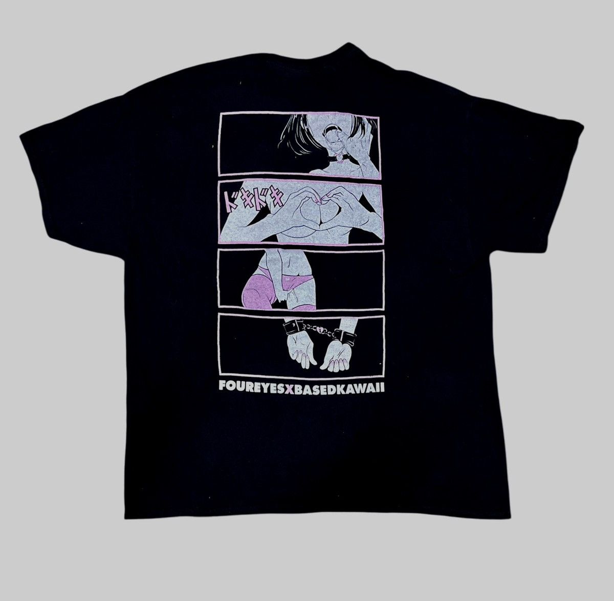 Anime Foureyes x Basedkawaii Anime Shirt Size US XL / EU 56 / 4 - 1 Thumbnail