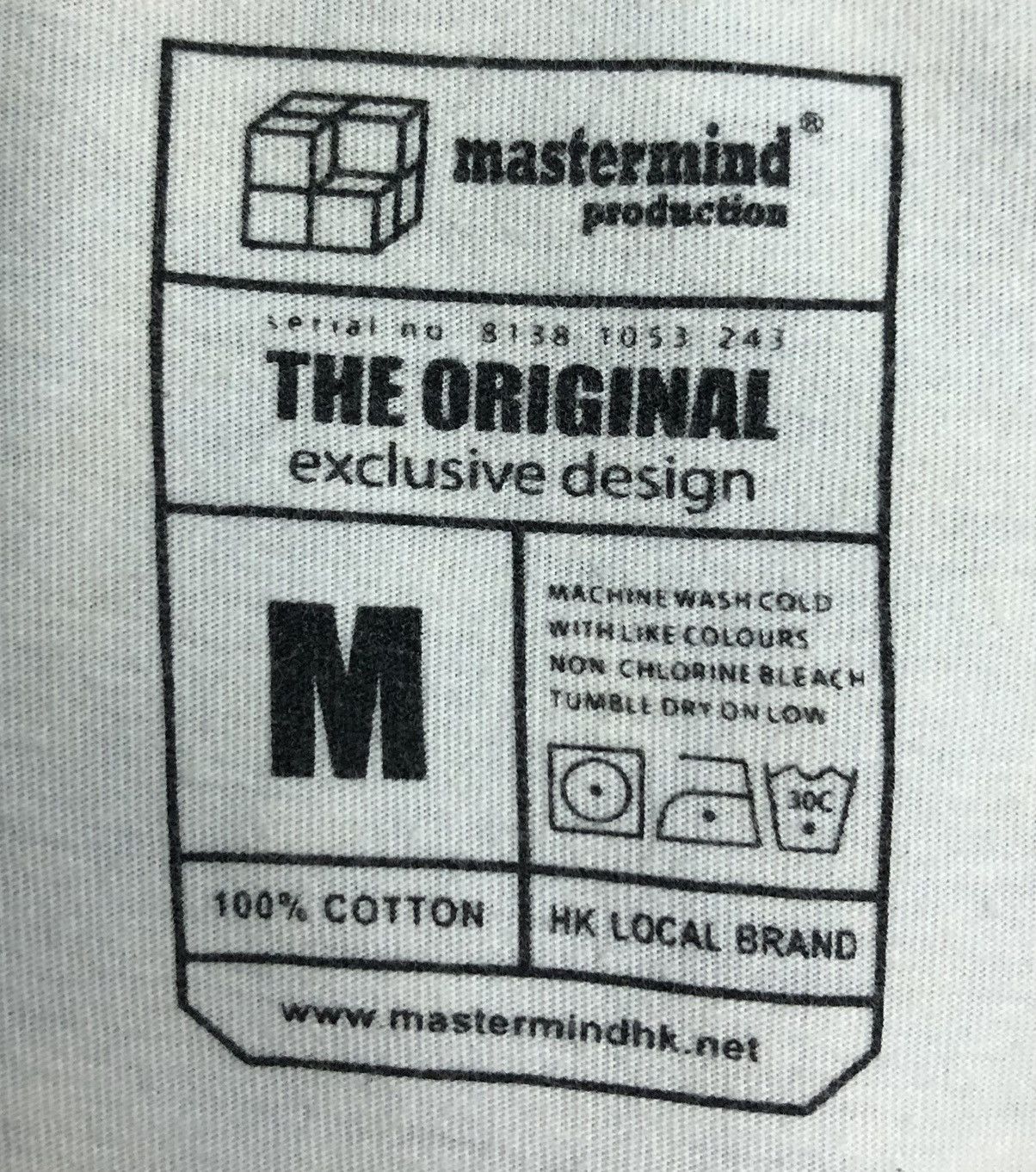 Mastermind Production Mastermind Production The Origina Exclusive Design Shirt Size US M / EU 48-50 / 2 - 8 Thumbnail