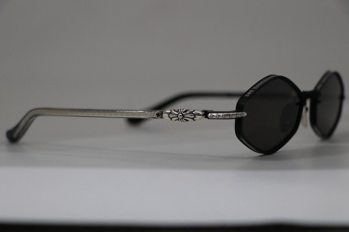 Chrome Hearts Chrome Hearts NIP SLIP Sunglasses Black/Silver New Size ONE SIZE - 2 Thumbnail