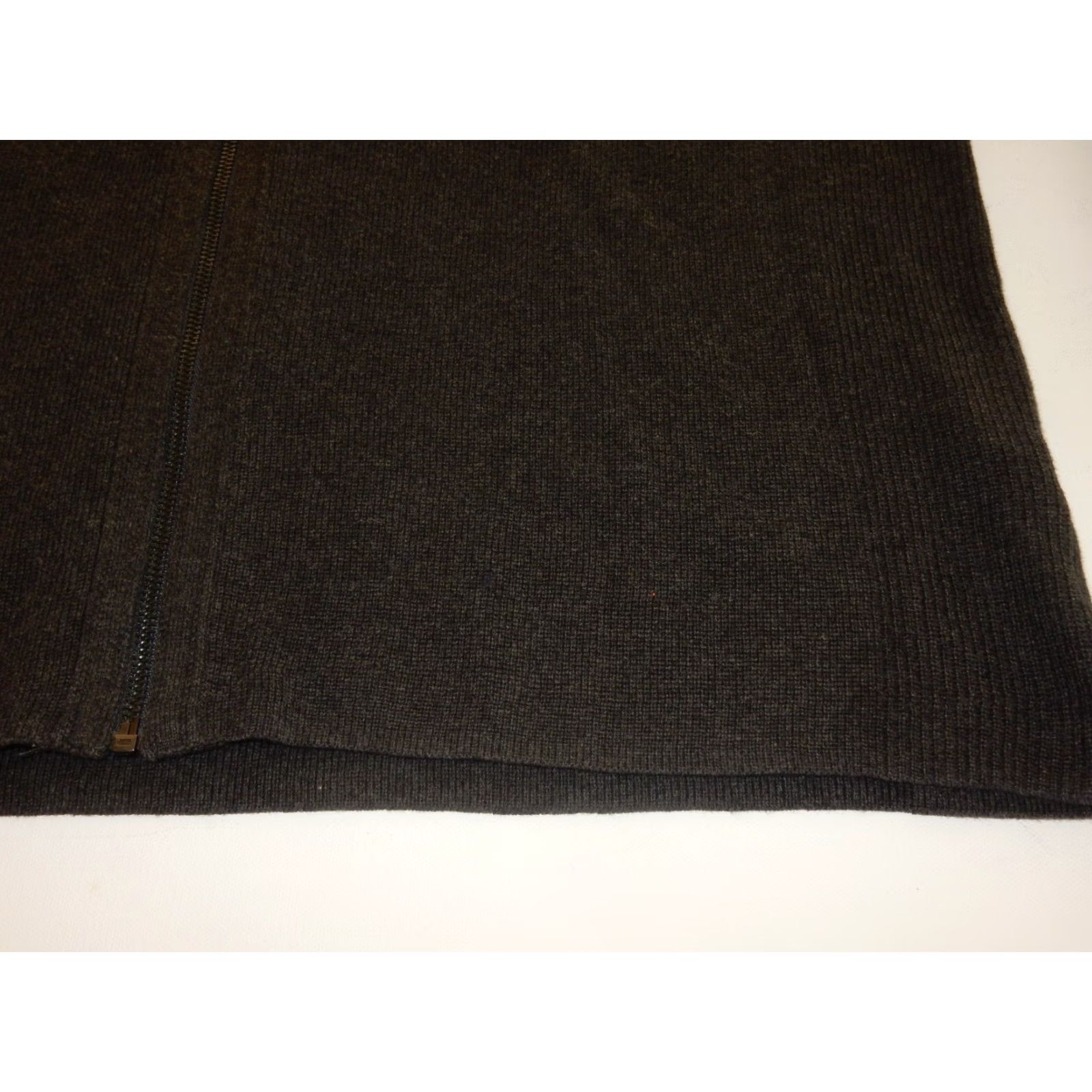 Calvin Klein CALVIN KLEIN Bomber Jacket Men XL Gray Cotton Regular Size US XL / EU 56 / 4 - 2 Thumbnail