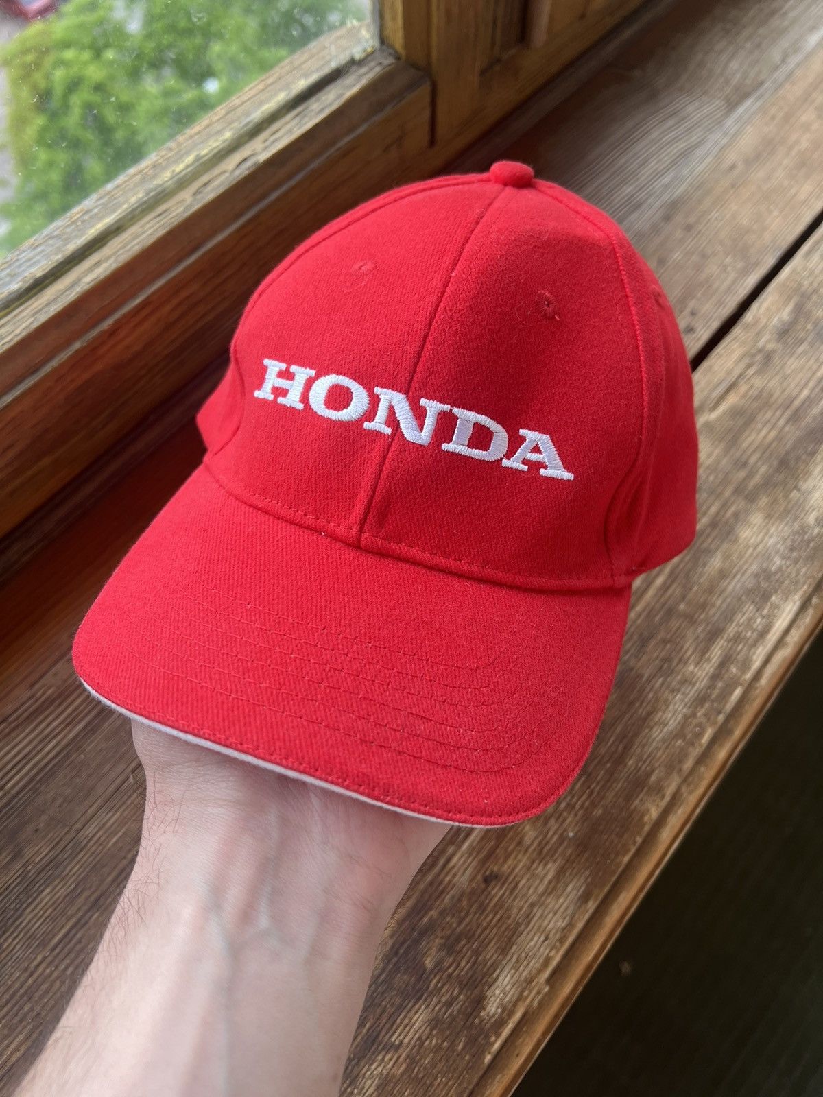 Japanese Brand Y2k Racing Hat Honda 90s Streetwear Cap Size ONE SIZE - 1 Thumbnail