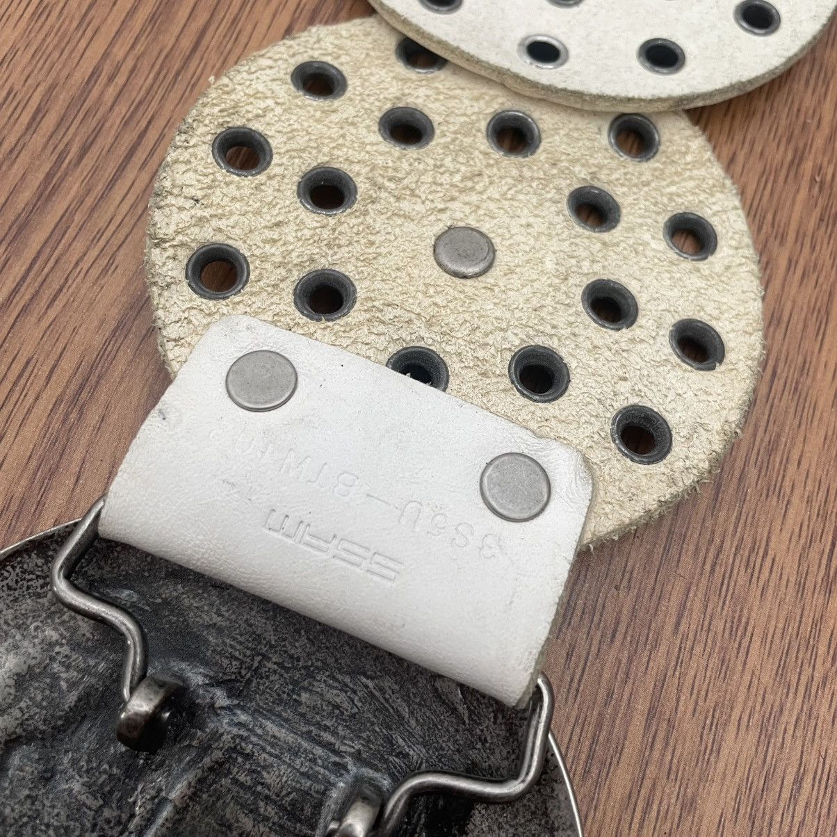 If Six Was Nine × Japanese Brand White SSAM Wide belt vintage boho styled Size ONE SIZE - 5 Thumbnail