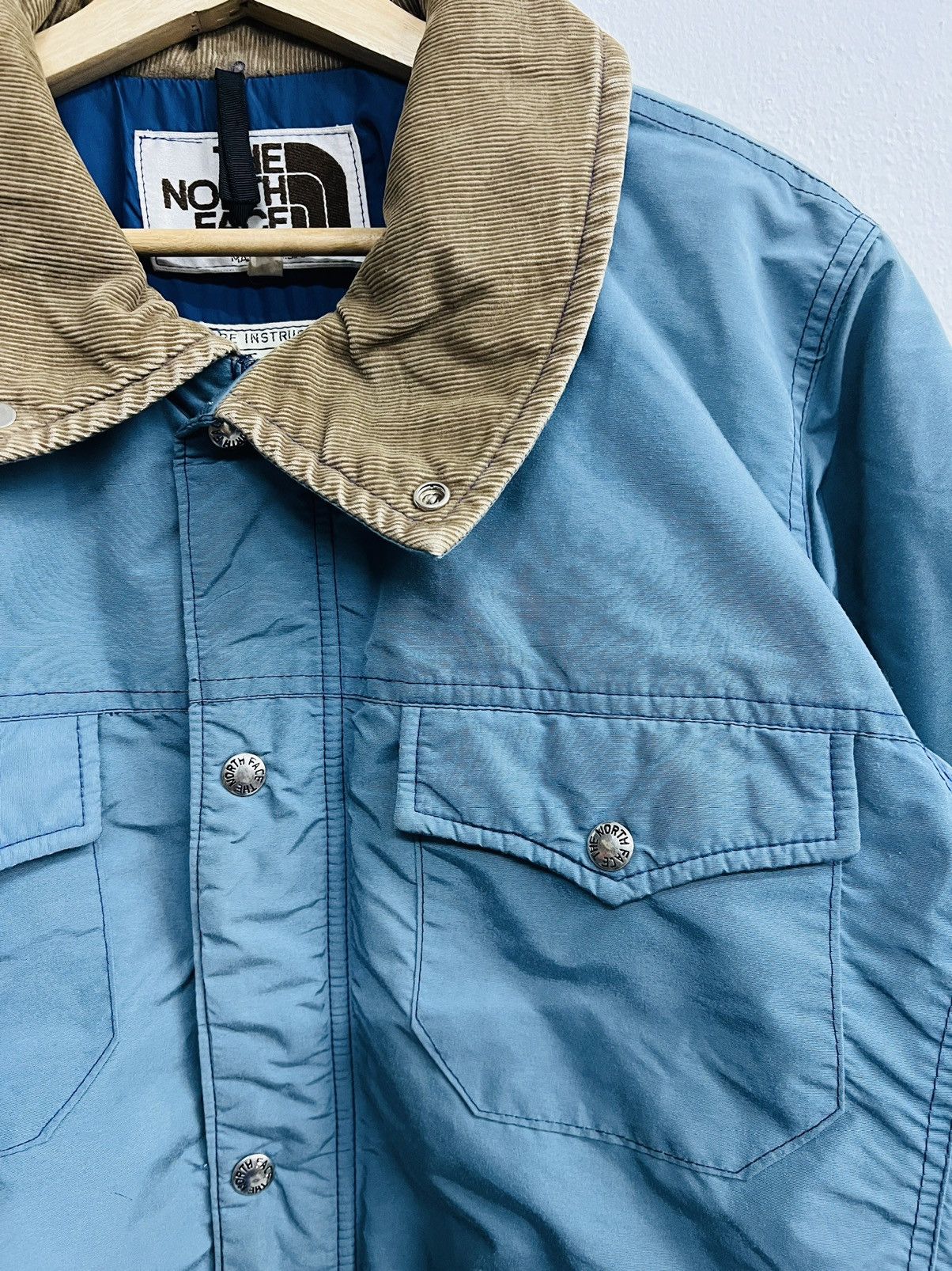 The North Face × Vintage Vintage The North Face Down Trucker Expedition Jacket Size US L / EU 52-54 / 3 - 12 Thumbnail