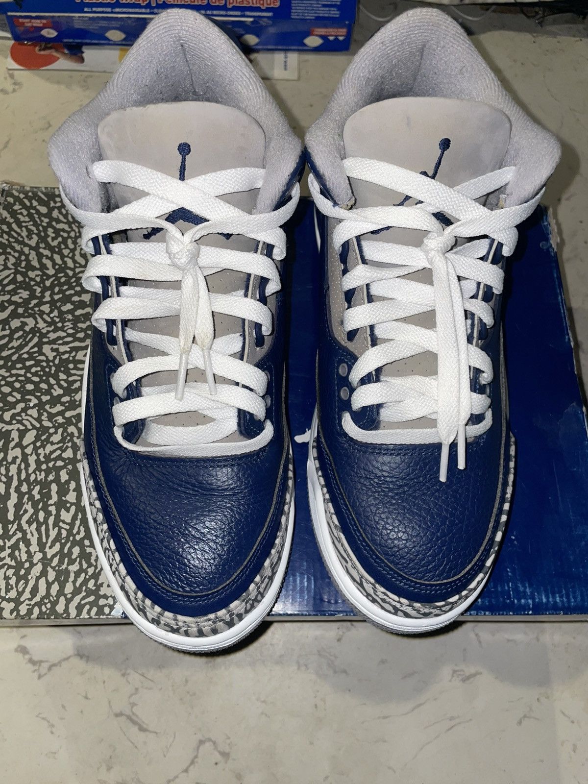 Jordan Brand Jordan 3’s Georgetown Size US 7.5 / EU 40-41 - 1 Thumbnail